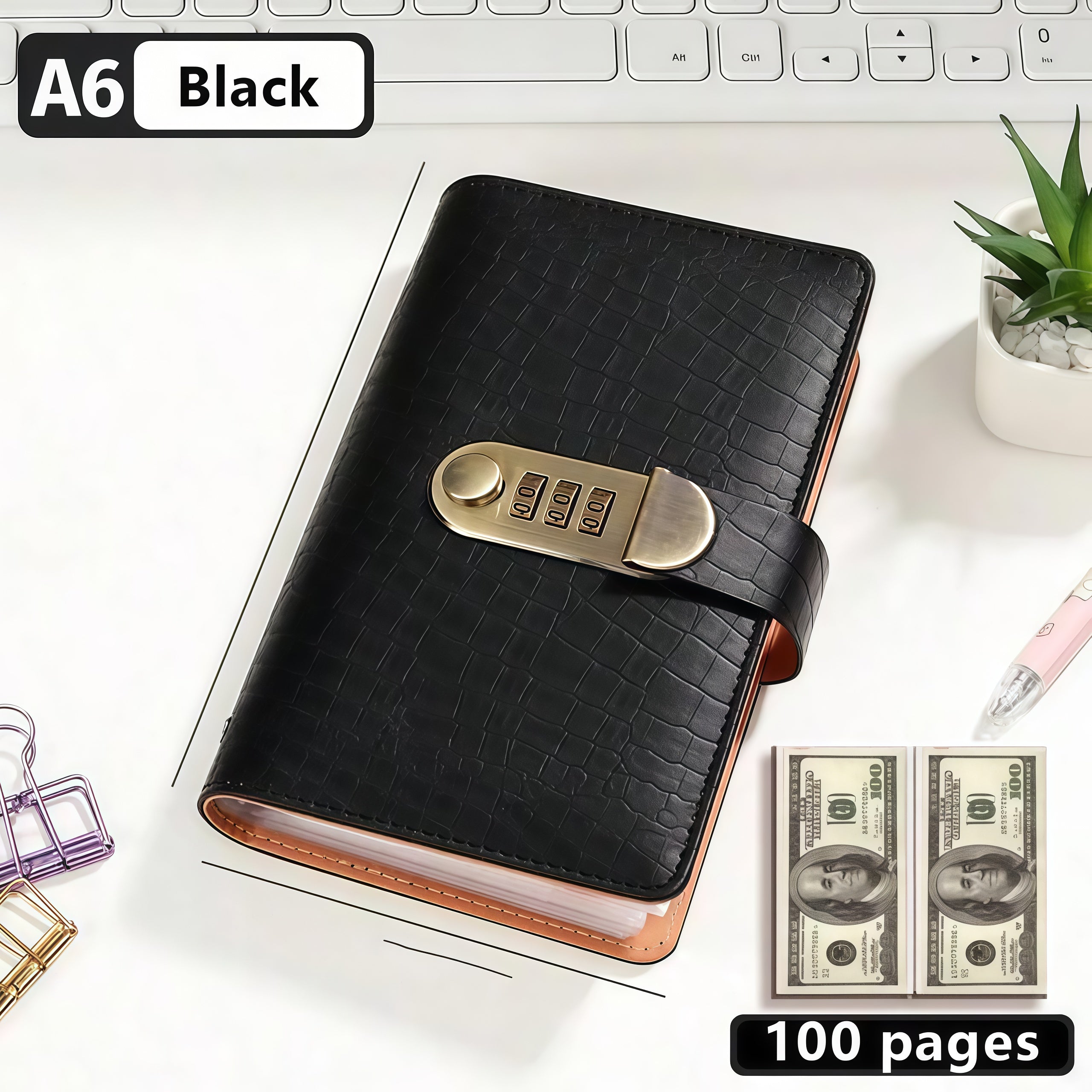 🔥Last Day 49% OFF 💵 100 Transparent Pocket Currency Collectors Album