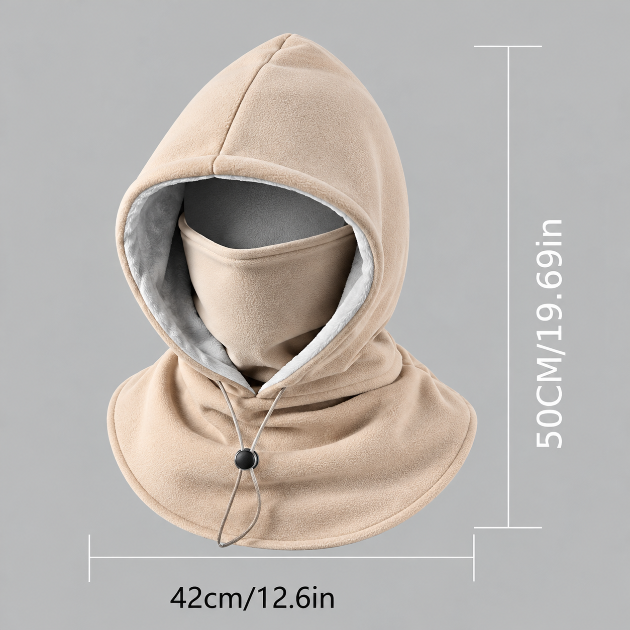 🔥 Last Day 49% OFF 🥶 Fleece Double Layer Integrated Hat