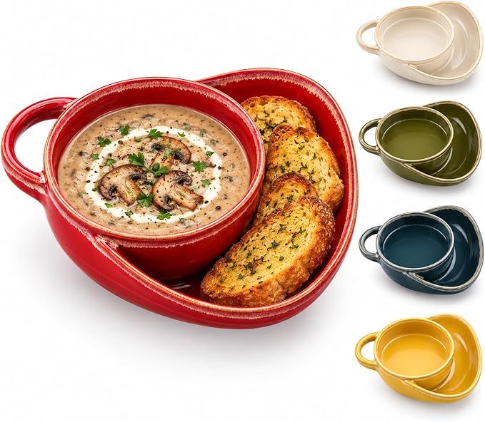 🔥 Last Day 49% OFF 🥣 2-in-1 Divided Ceramic Bowl | Keep Cereal Crunchy From First Spoonful To Last