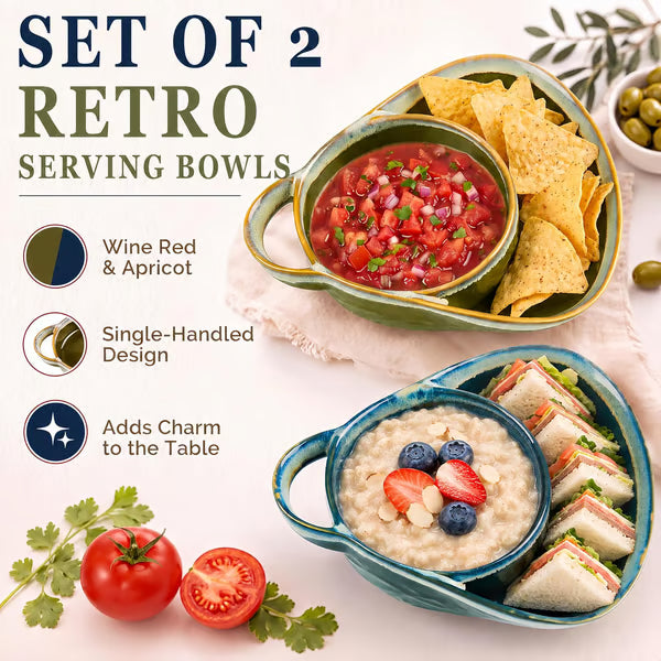 🔥 Last Day 49% OFF 🥣 2-in-1 Divided Ceramic Bowl | Keep Cereal Crunchy From First Spoonful To Last