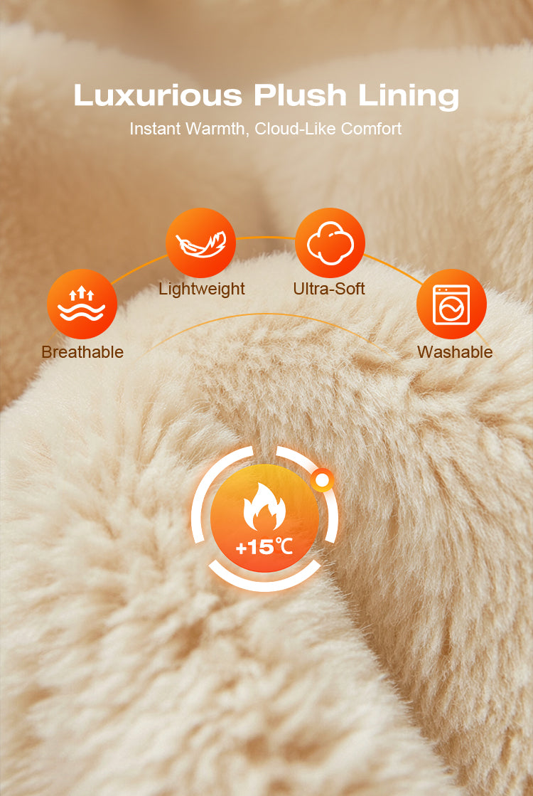 Easy to wear one-piece winter knitted hood