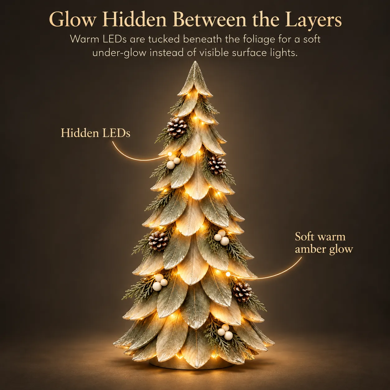 🔥 Last Day 70% OFF 🌲Winterleaf Glow Christmas Tree🌟