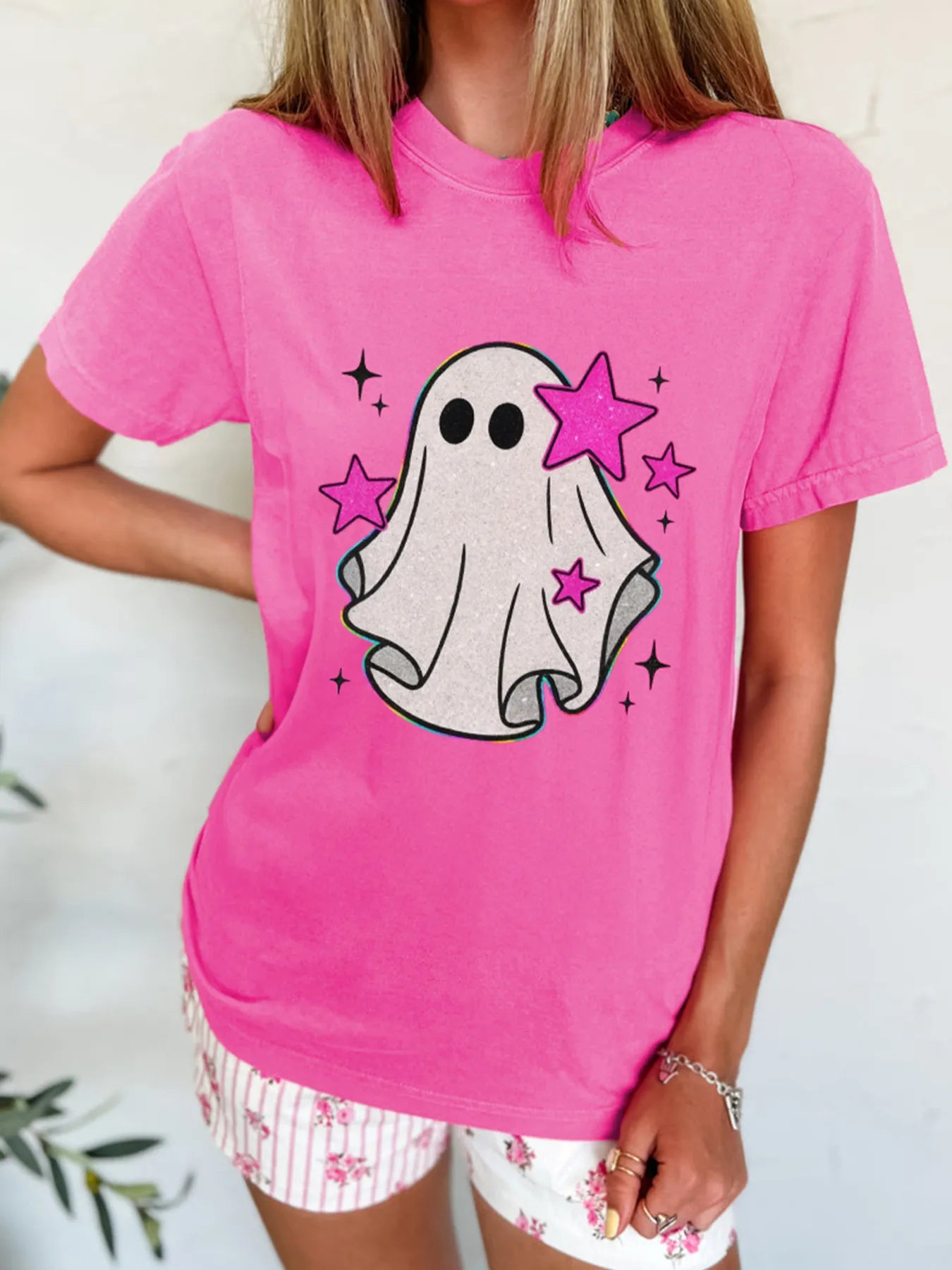 Ghost Graphic Halloween T-Shirt