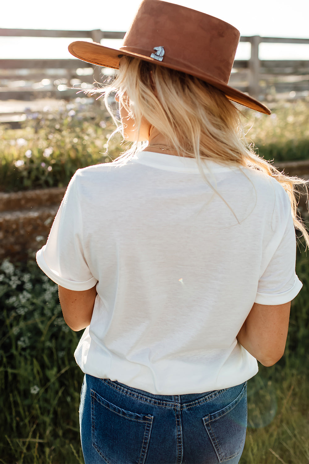 Western Graphic Round Neck T-Shirt