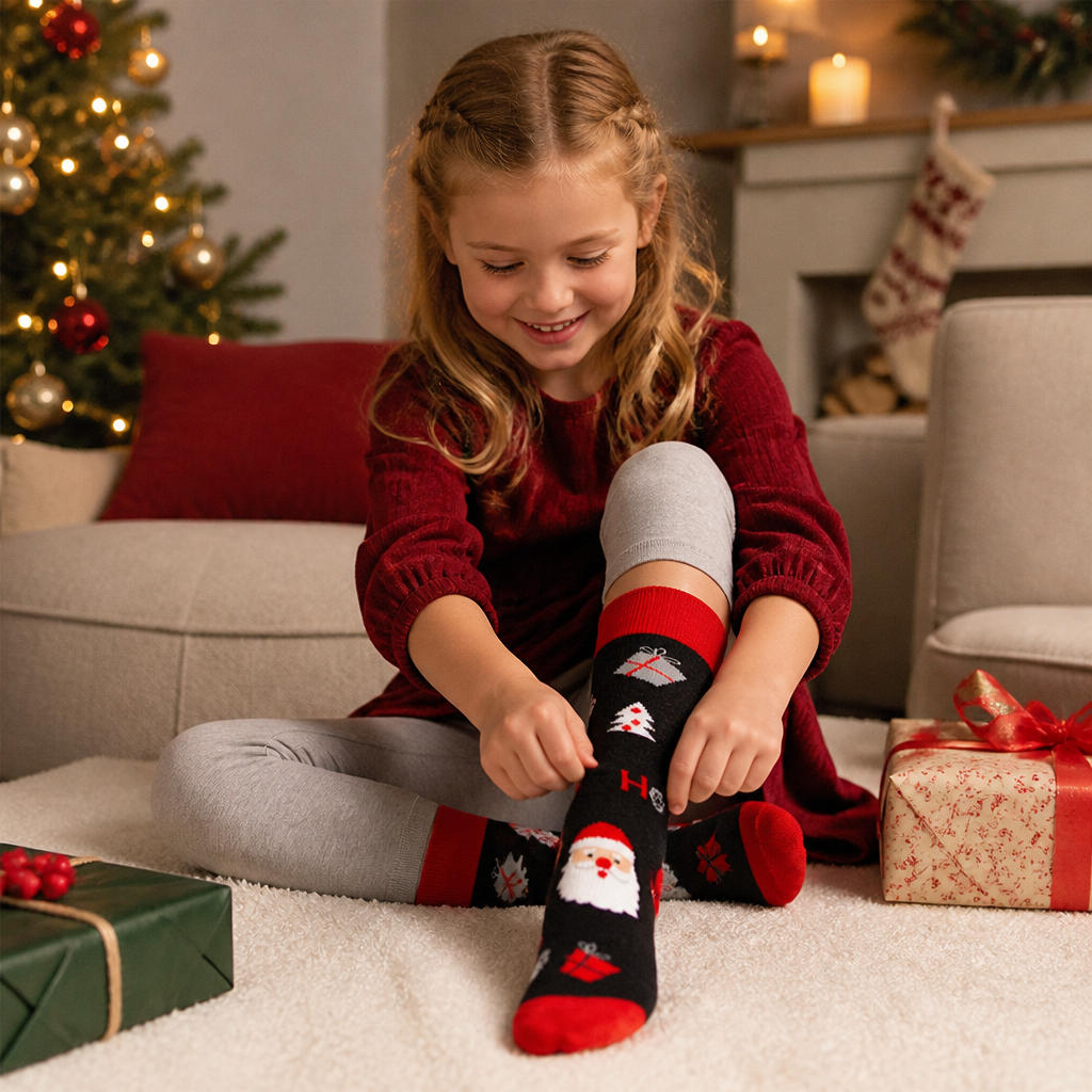 24-Days Christmas Socks Advent Calendar