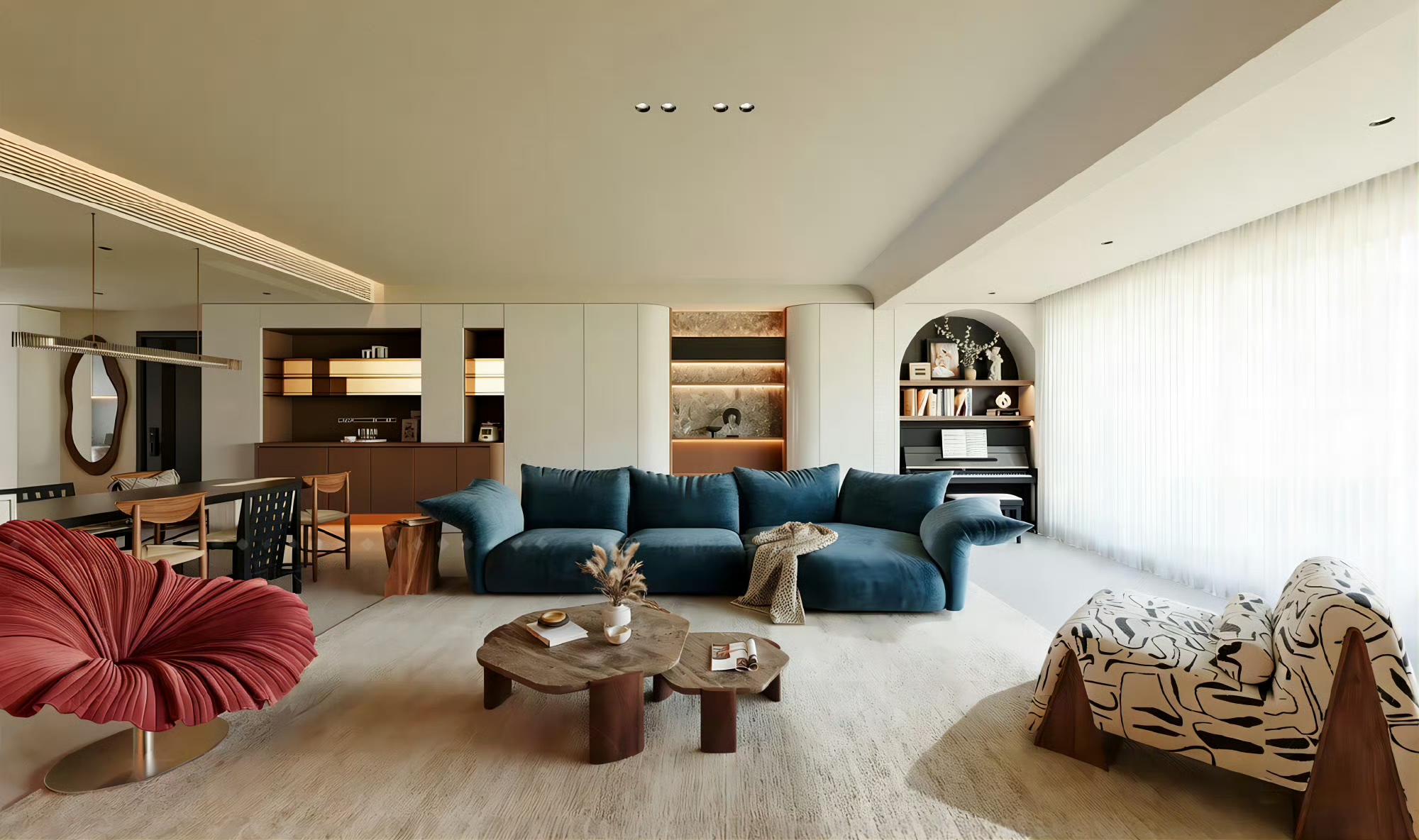 Living Room Custom Furniture Design