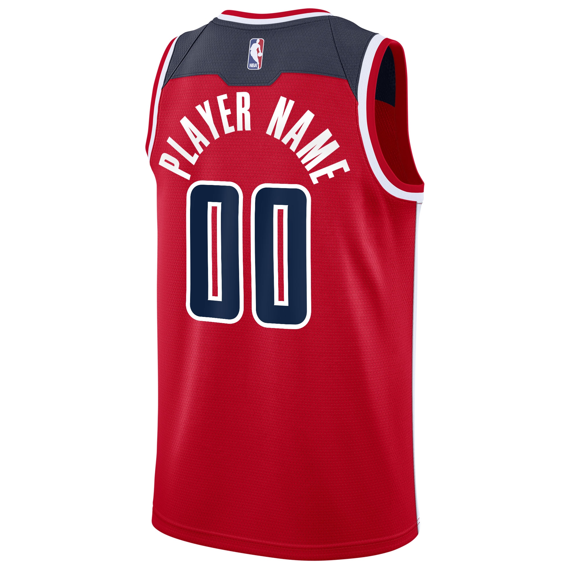 Washington Wizards 2020/21 Swingman Custom Jersey-Icon Edition - Red