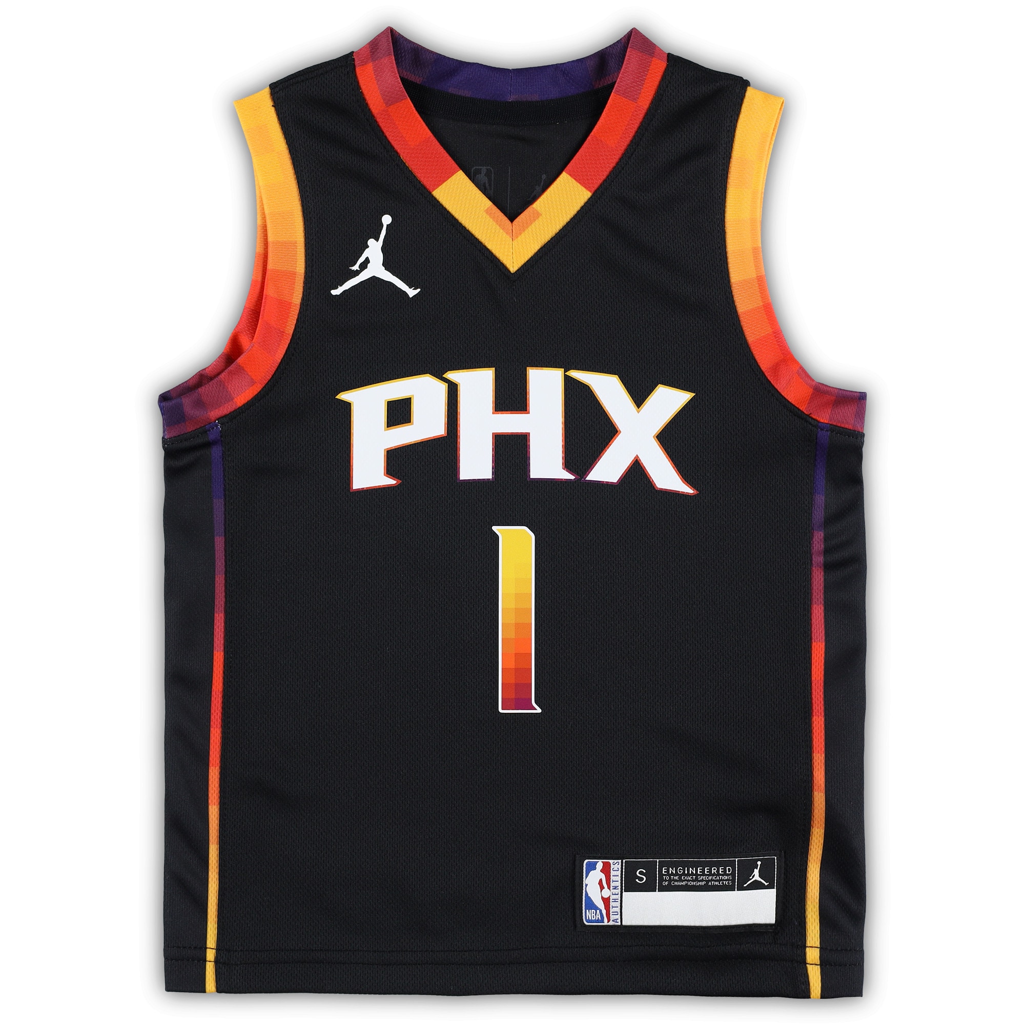 Devin Booker Phoenix Suns Preschool 2022/23 Swingman Jersey-Statement Edition - Black