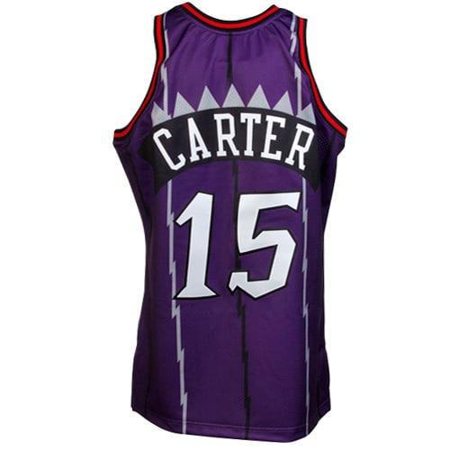 Vince Carter Toronto Raptors 1998/99 Throwback Jersey - Purple