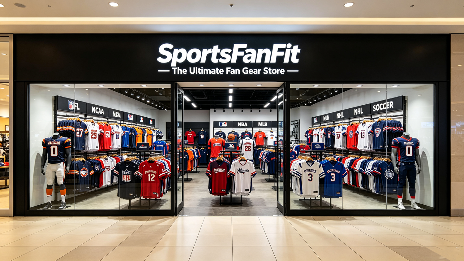 SportsFanFit Global Sports Apparel Warehouse & Team