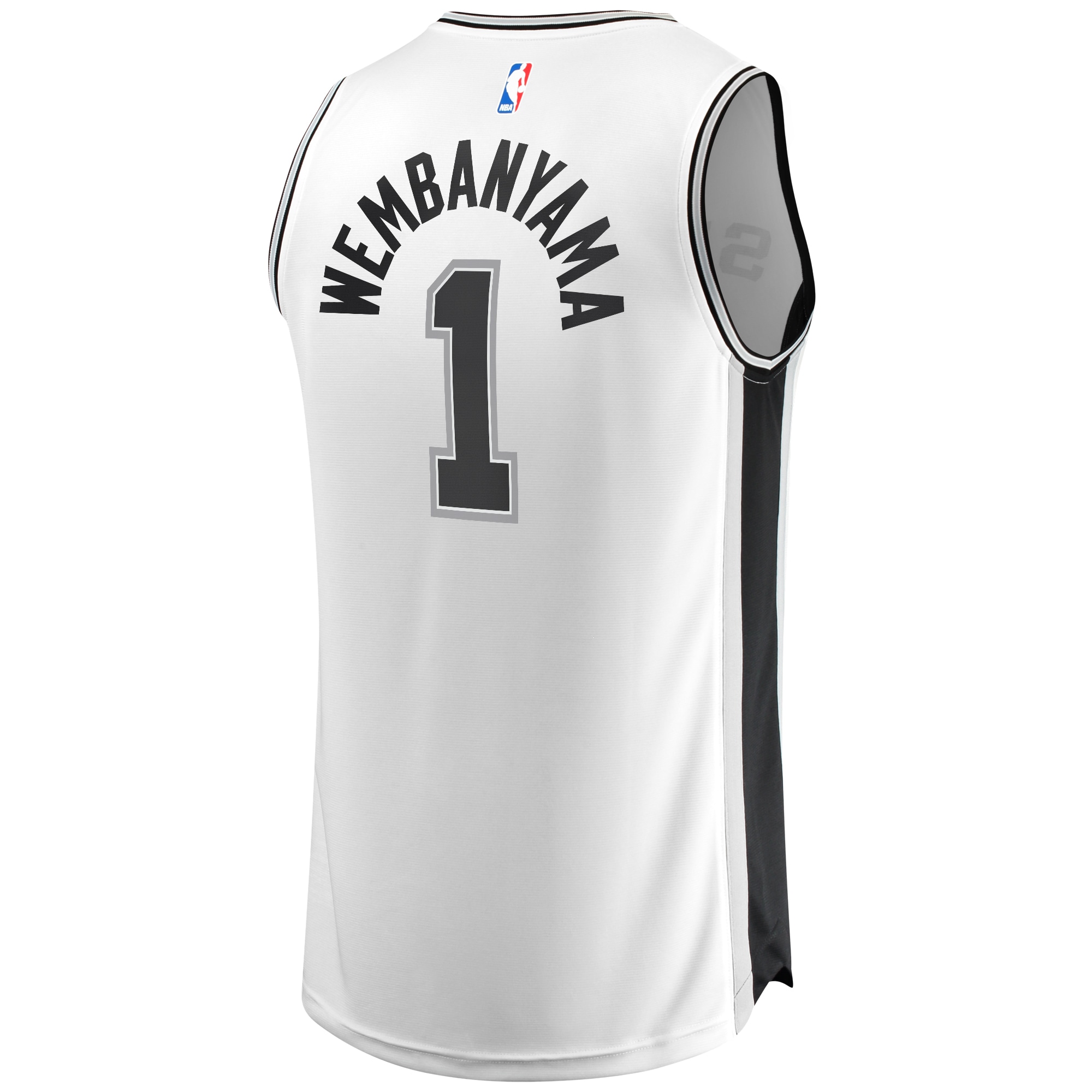 Victor Wembanyama San Antonio Spurs Fast Break Player Jersey-Association Edition - White