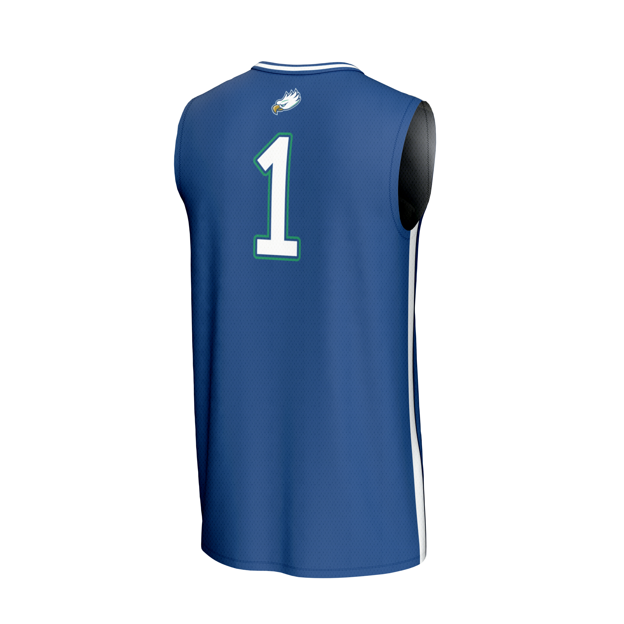 #1 Florida Gulf Coast Eagles Unisex Lightweight Basketball Jersey - Blue