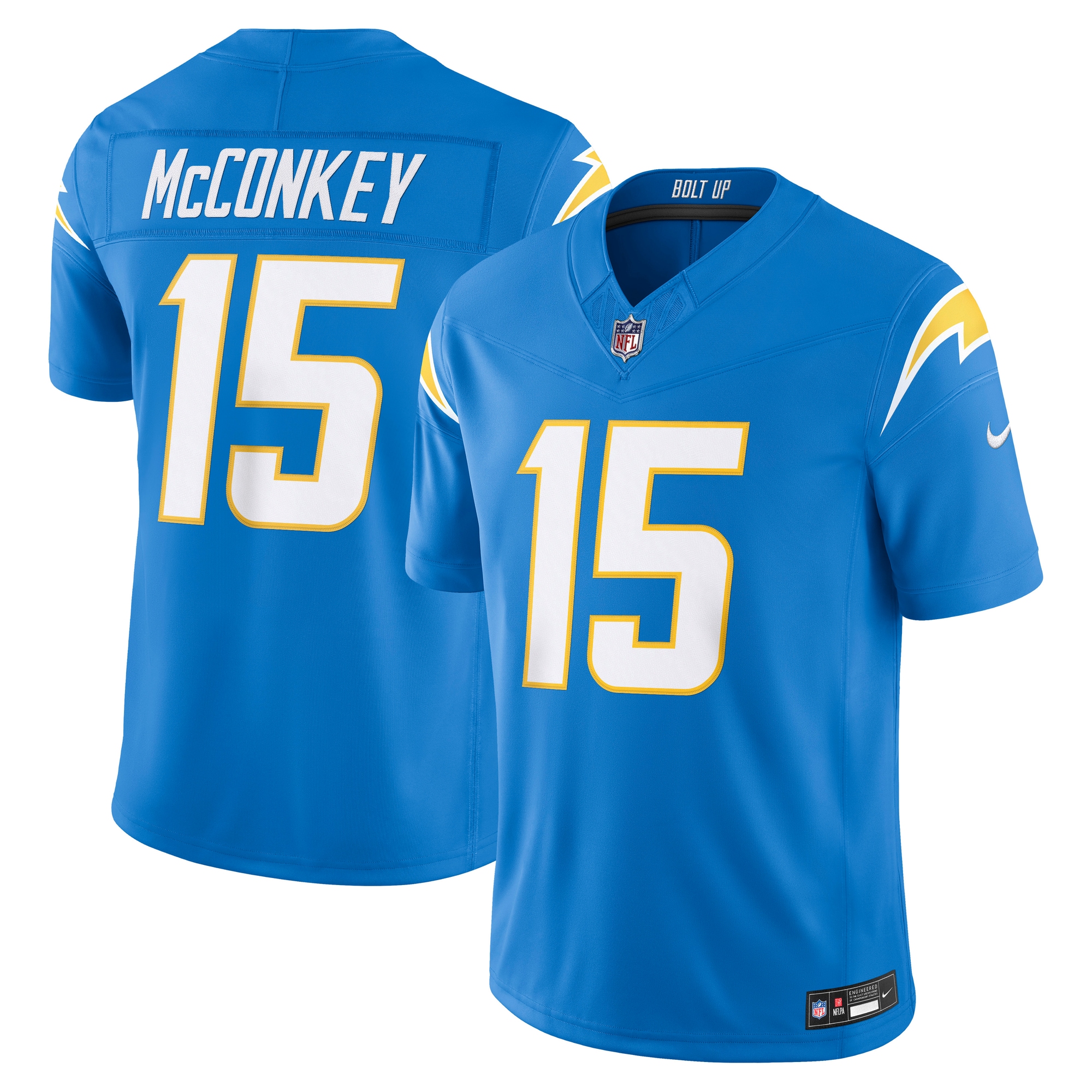 Ladd Mcconkey Los Angeles Chargers Youth Team Vapor F U S E Stitched Limited Jersey Powder Blue Youth