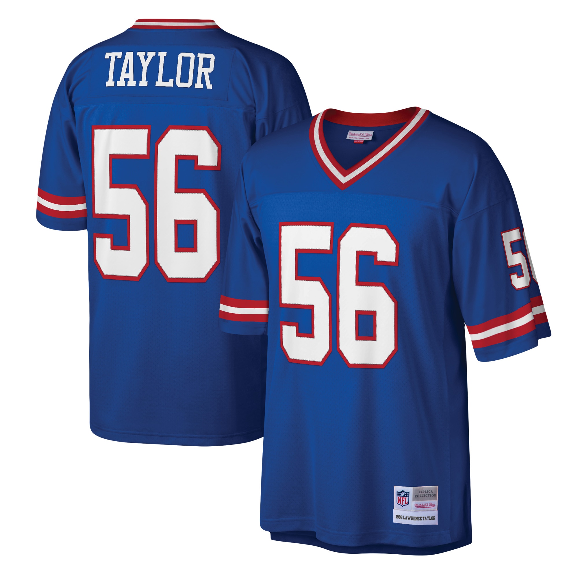 Lawrence Taylor New York Giants Youth Mitchell Ness Legacy Replica Jersey Royal Youth