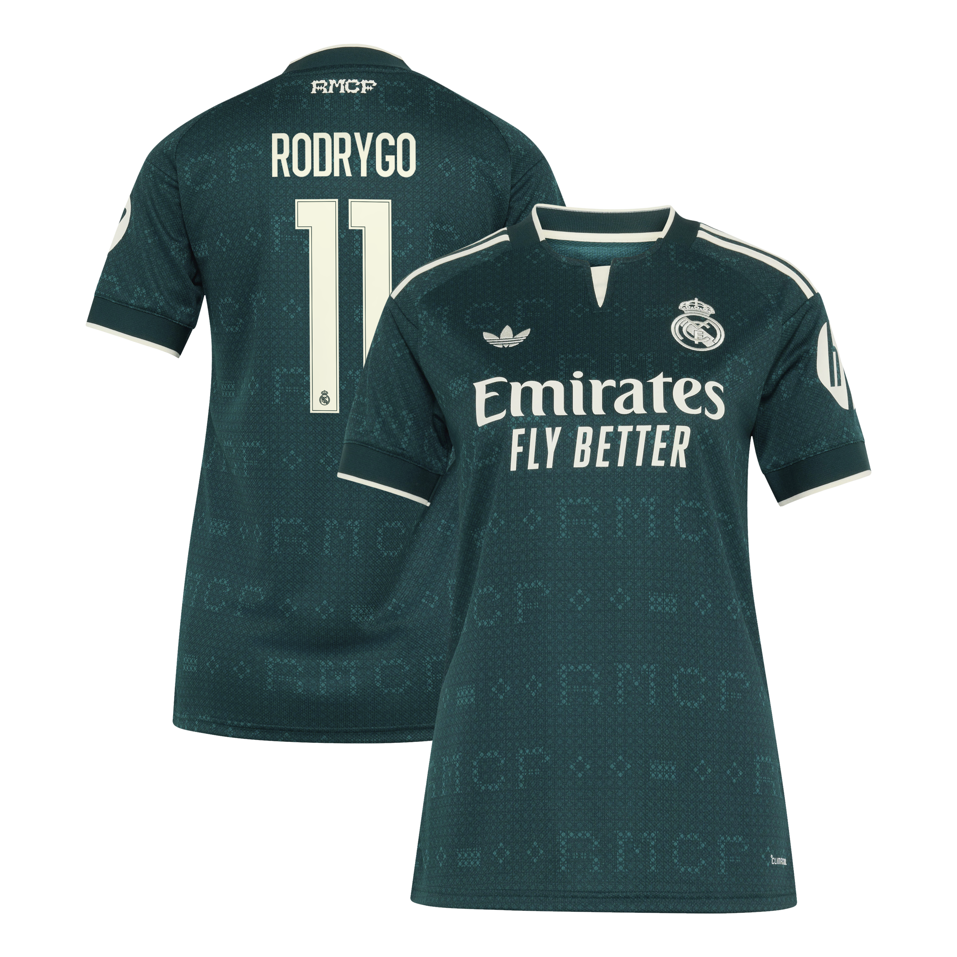 Rodrygo Real Madrid Women S 2026/27 Away Replica Jersey Green