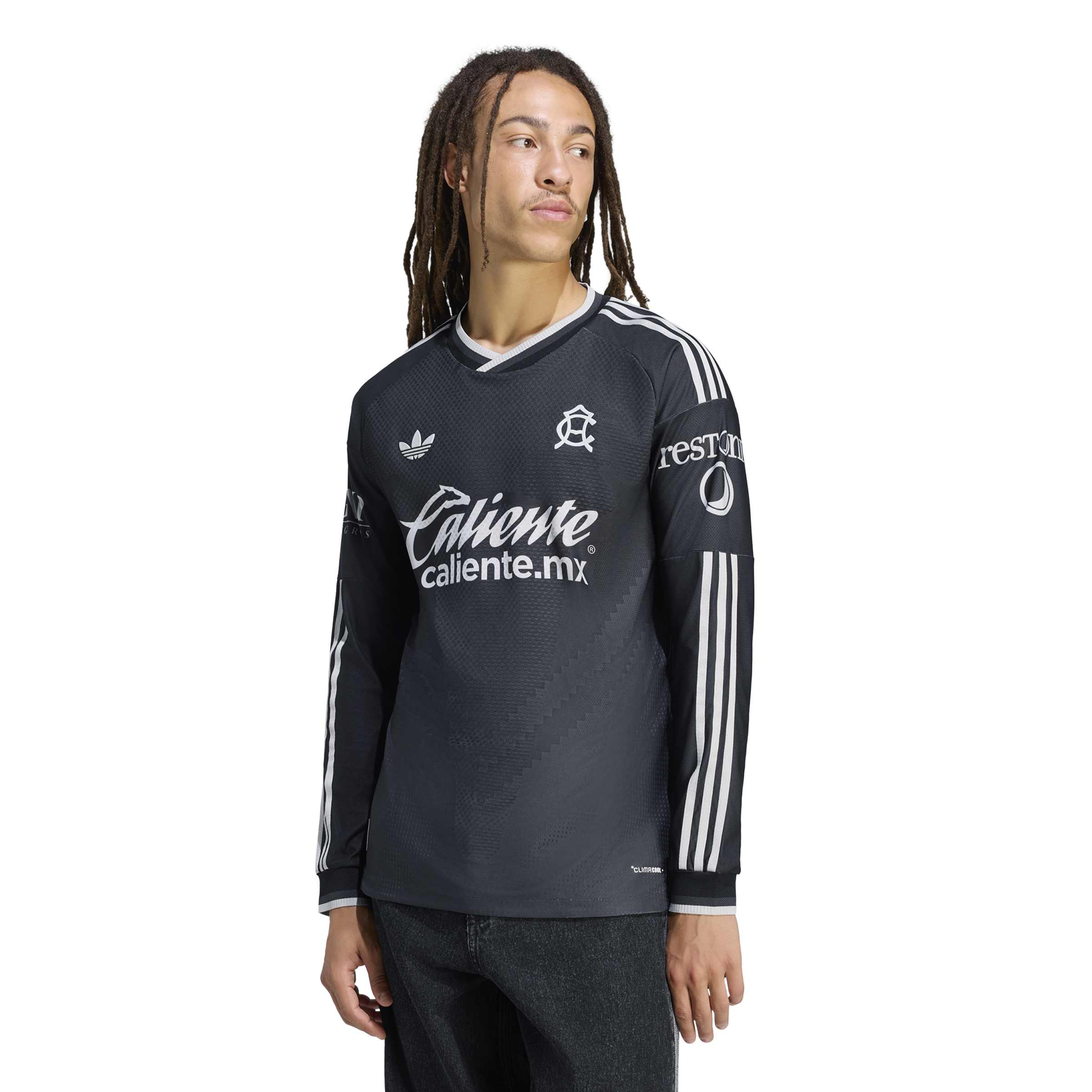 Club America 2026/27 Away On Field Long Sleeve Jersey Black Youth Youth