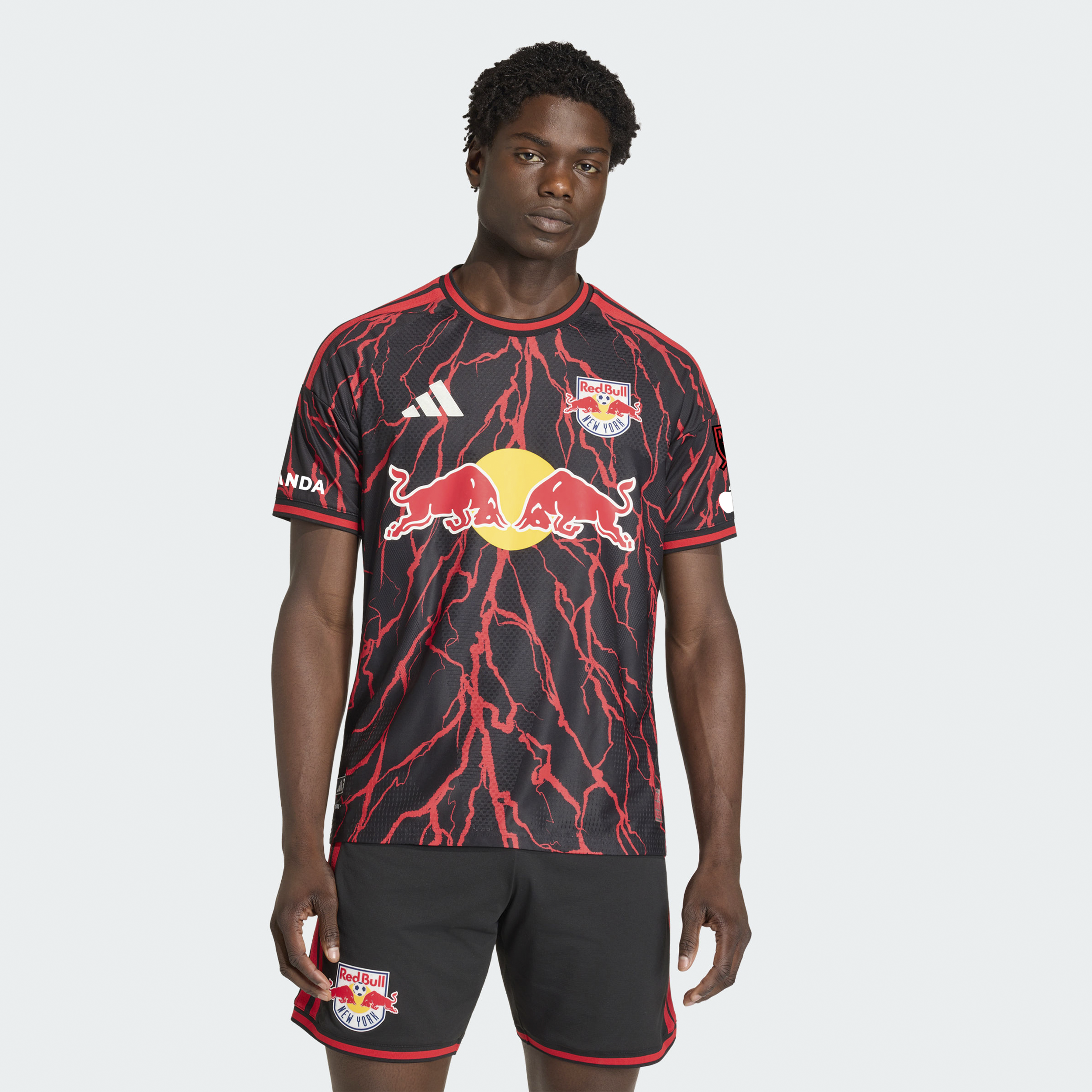 New York Red Bulls 2026 The Rooted Kit On Field Patch Jersey Black