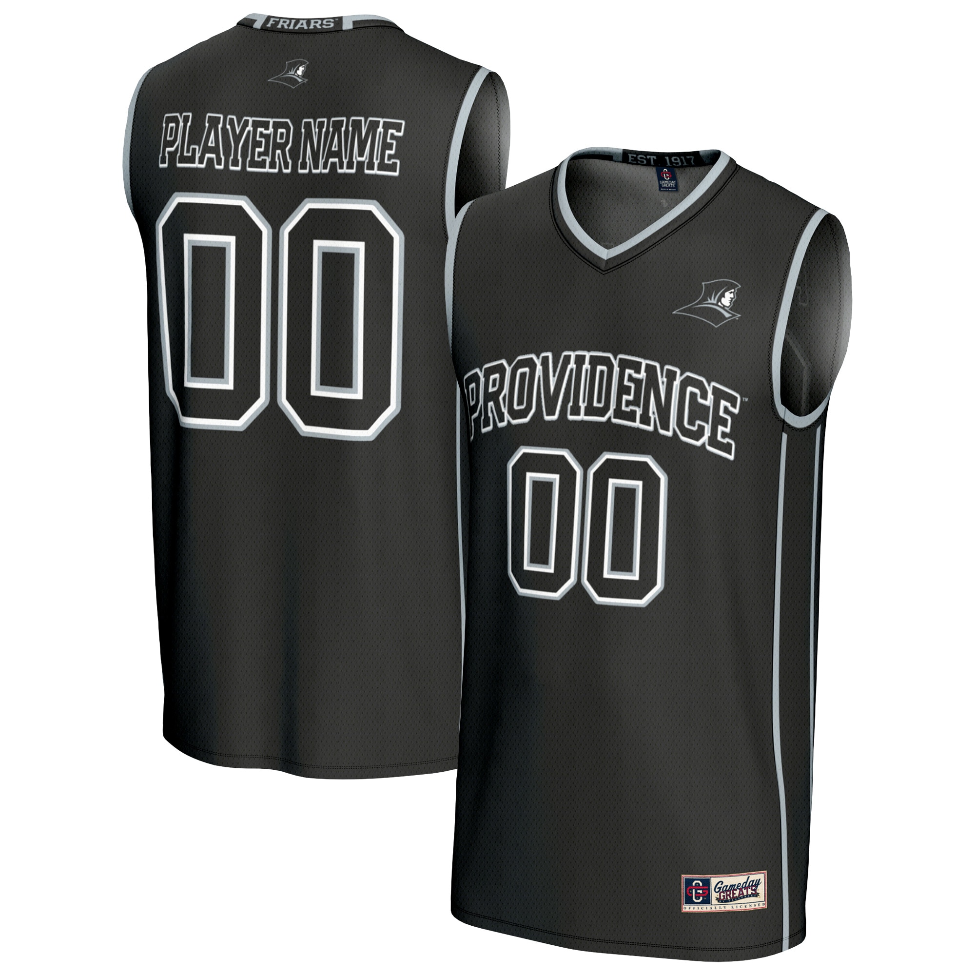 Providence Friars Gameday Greats Unisex Lightweight Collegiate Women S Basketball Nil Pick A Player Fashion Jersey Black