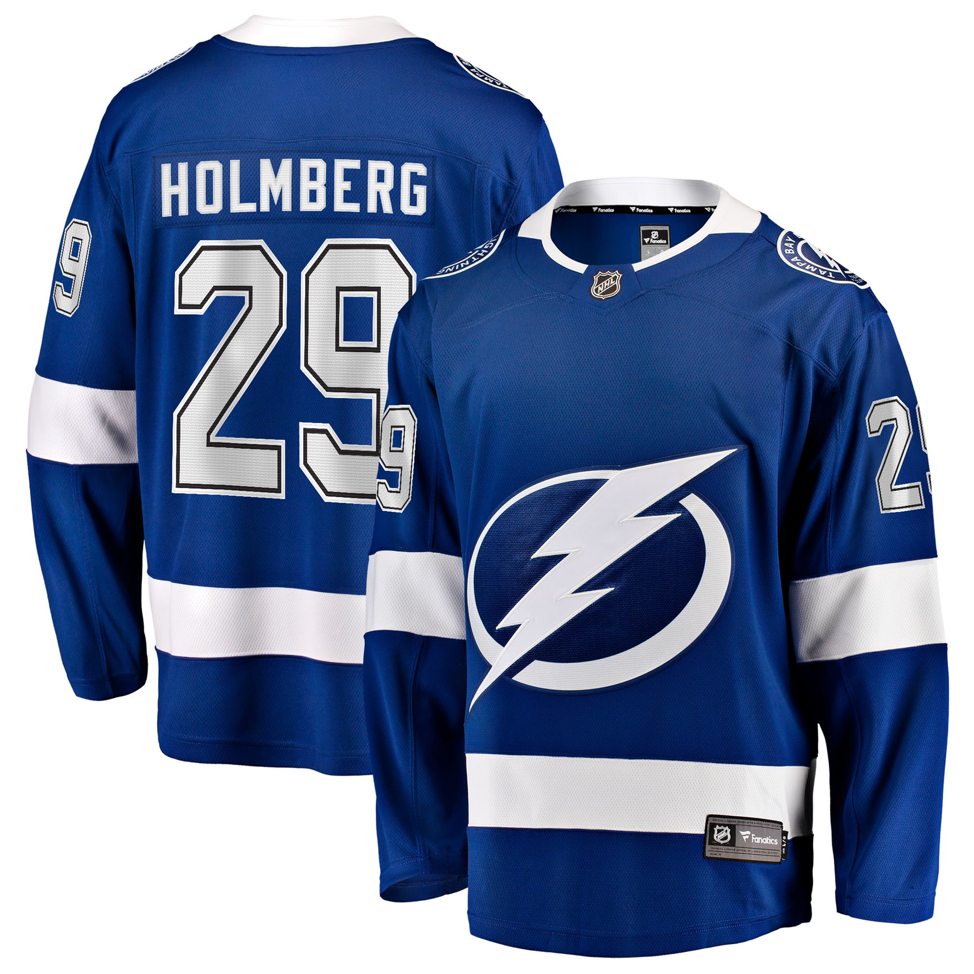 Pontus Holmberg Tampa Bay Lightning Women S Home Breakaway Jersey Blue