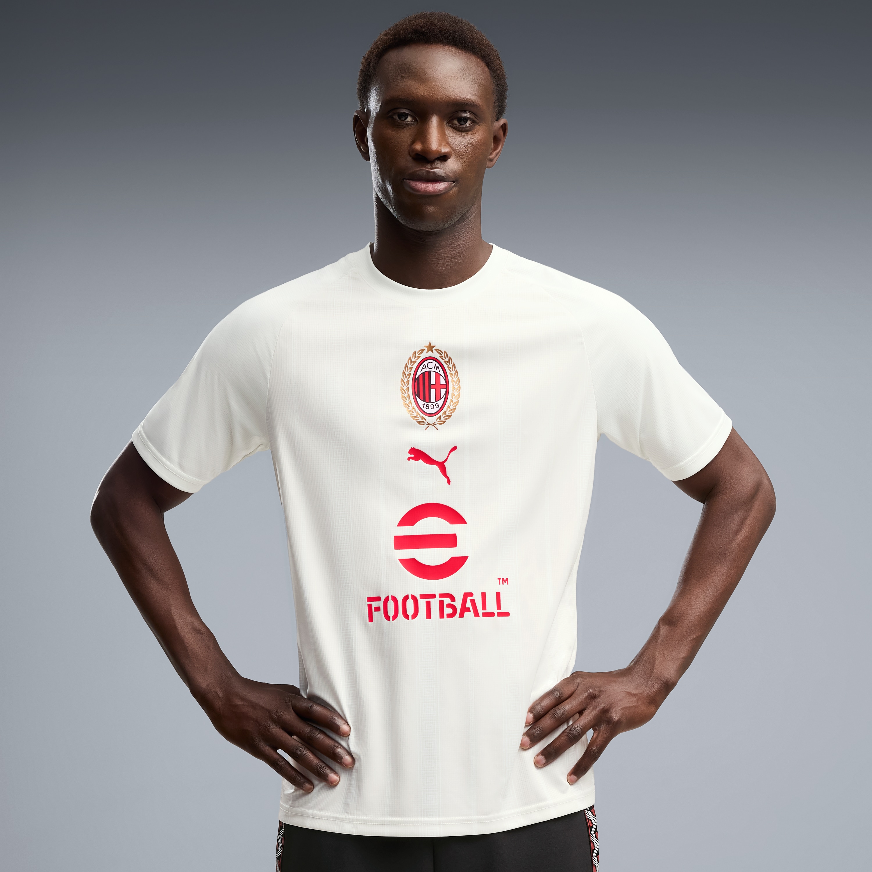 Ac Milan 2026/27 Pre Match Top Cream