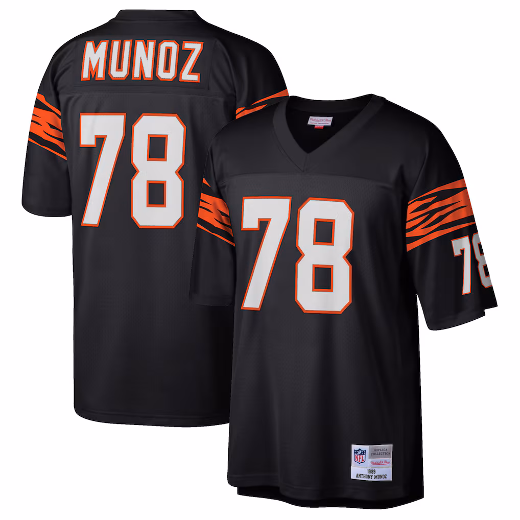 Anthony Mu Oz Cincinnati Bengals Mitchell Ness Legacy Replica Jersey Black