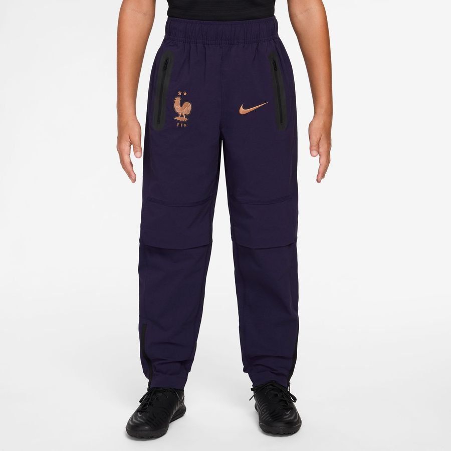Youth France Training Trousers Tech Soccer Jersey