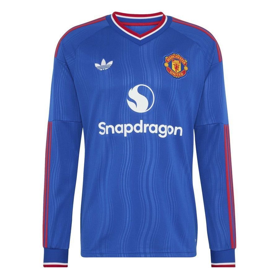 Manchester United Away Long Sleeves Soccer Jersey