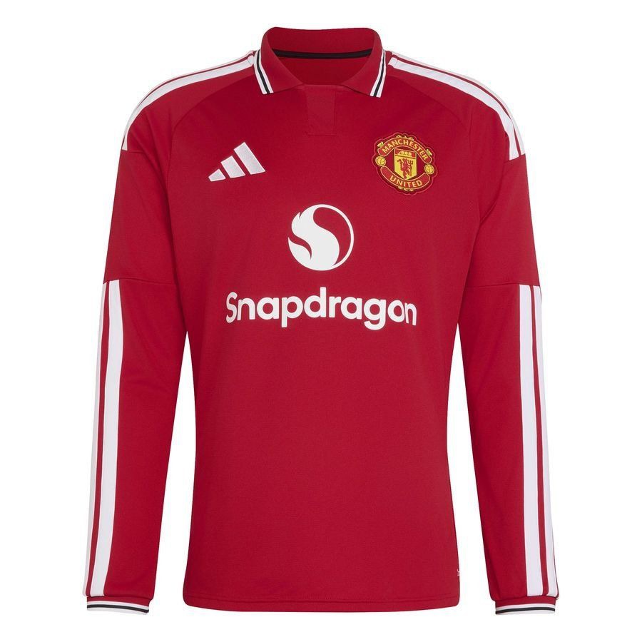 Manchester United Home Long Sleeves Soccer Jersey