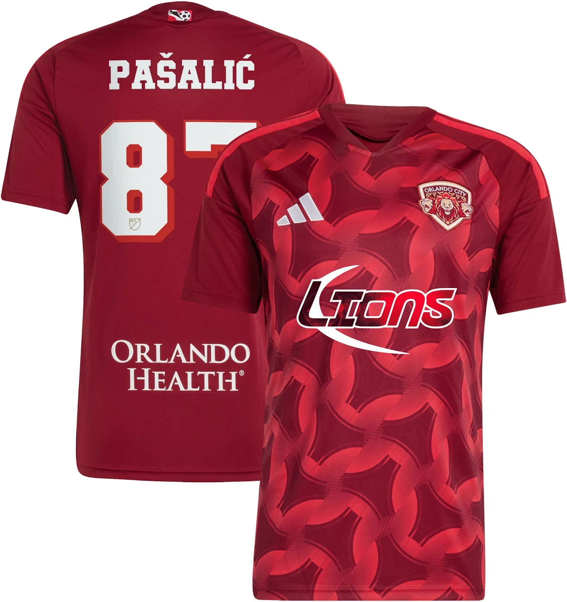 Marco Pa Ali Orlando City Sc 2026 Archive Replica Jersey Red