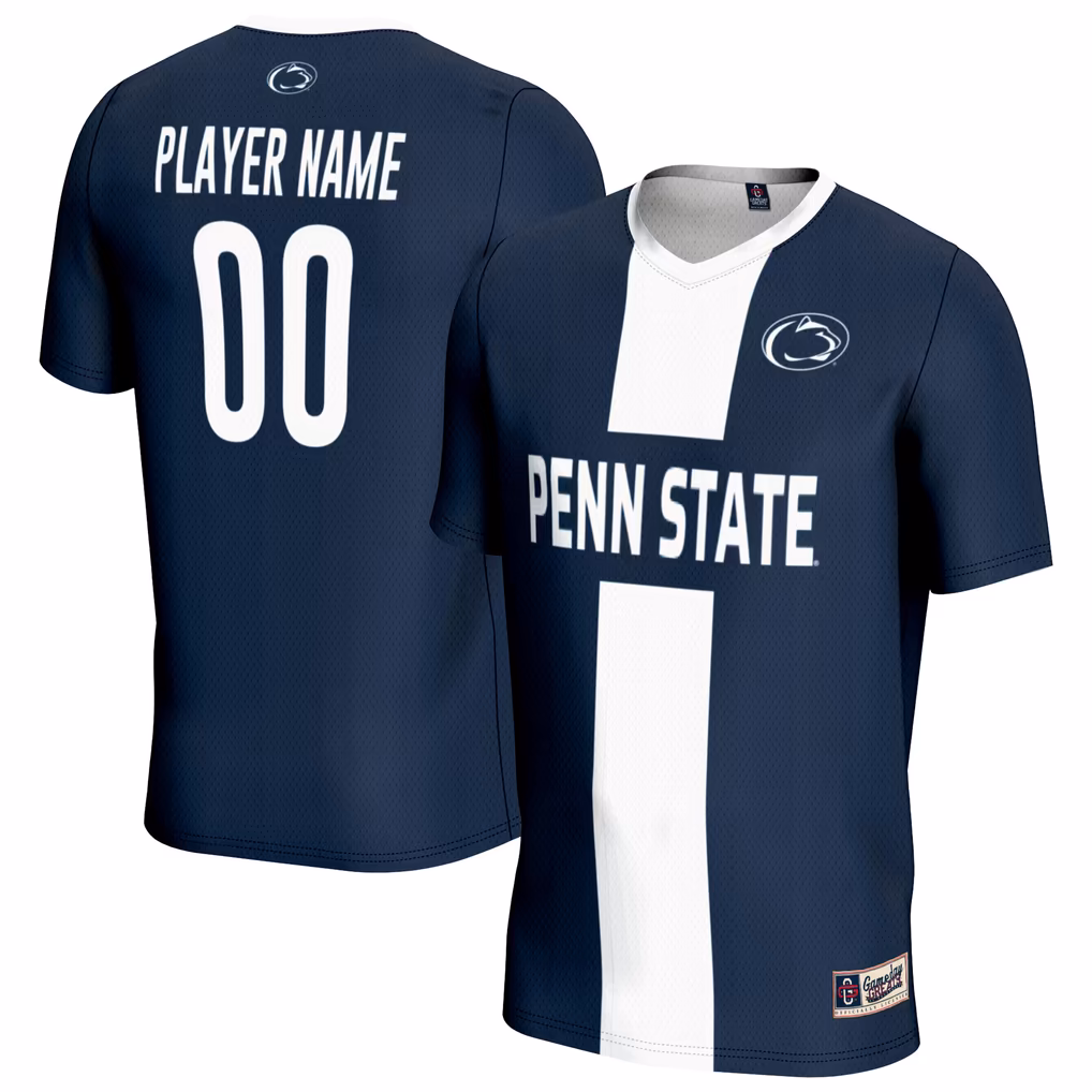 Penn State Nittany Lions Gameday Greats Youth Nil Pick A Player Men S Soccer Lightweight Jersey Navy