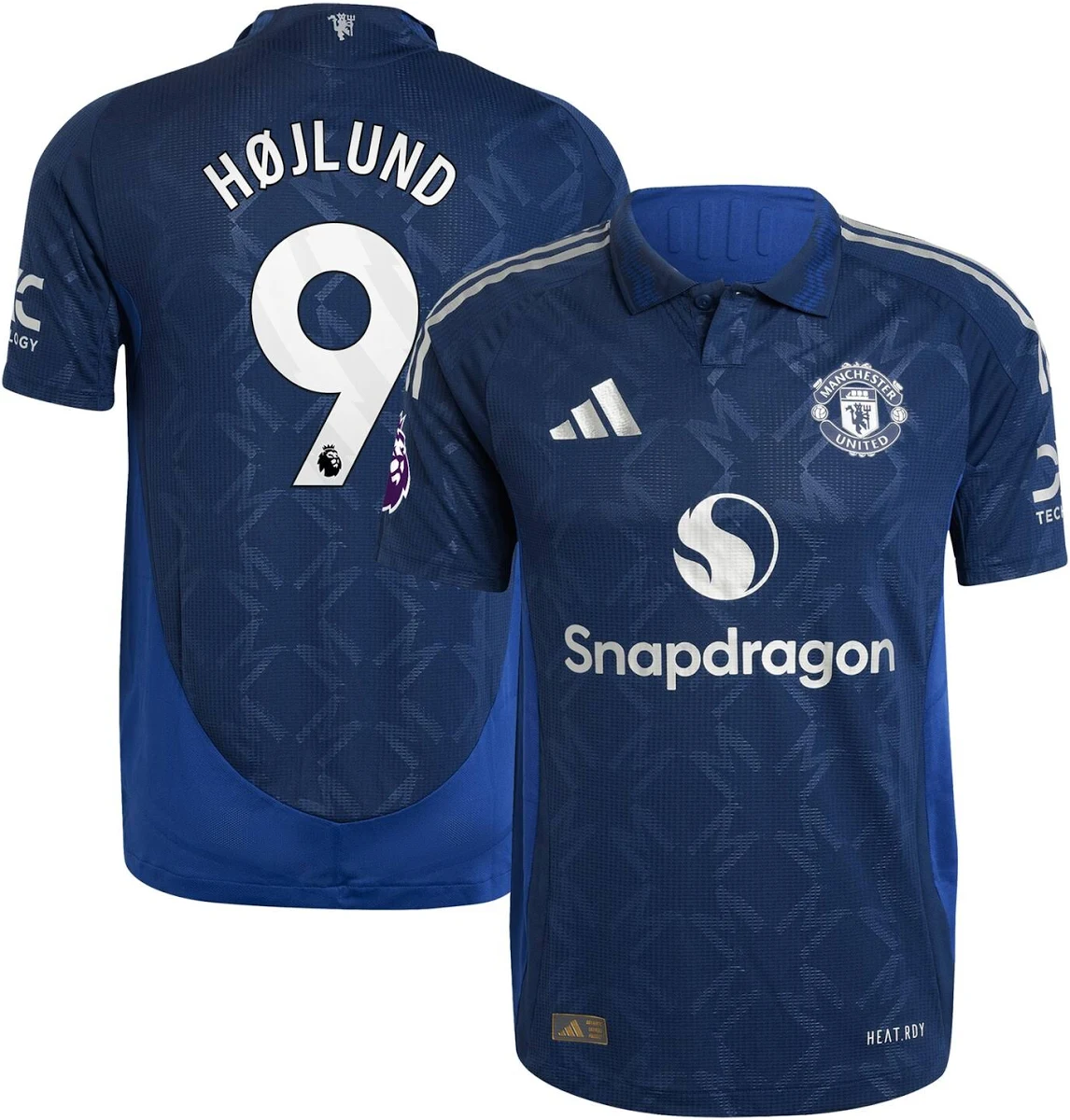Rasmus H Jlund Manchester United Women S 2024/25 Away Replica Player Jersey Navy