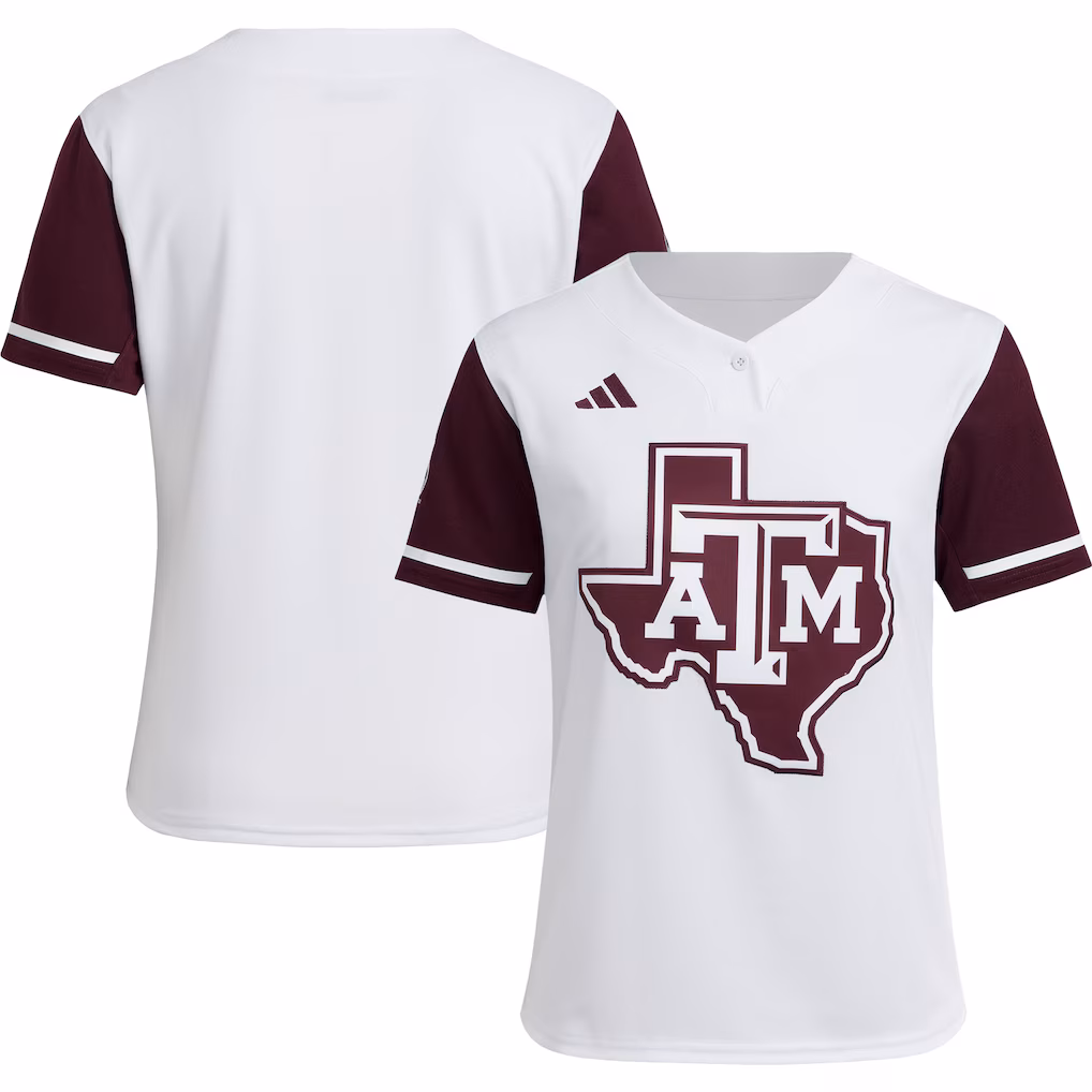Texas A M Aggies Women S Replica Softball Jersey Maroon