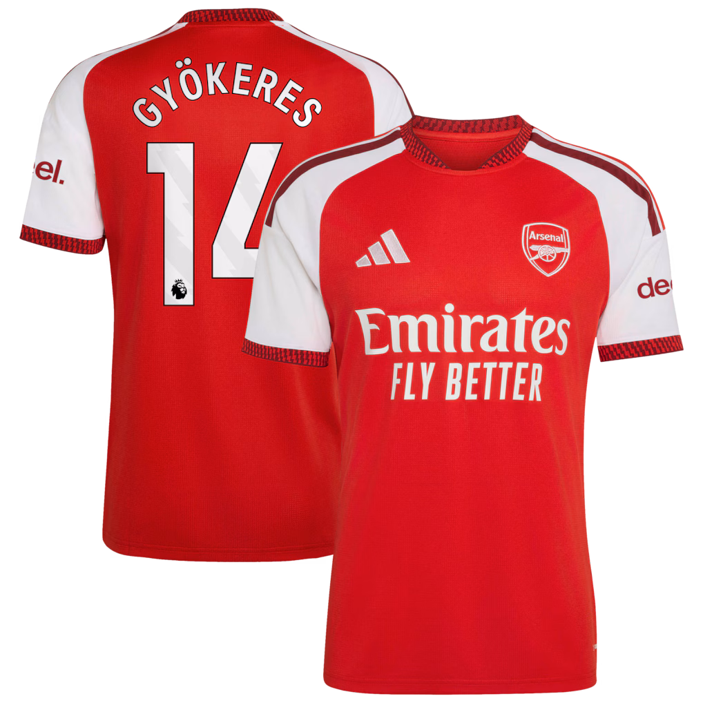 Viktor Gy Keres Arsenal Women S 2026/27 Home Home Replica Jersey Red