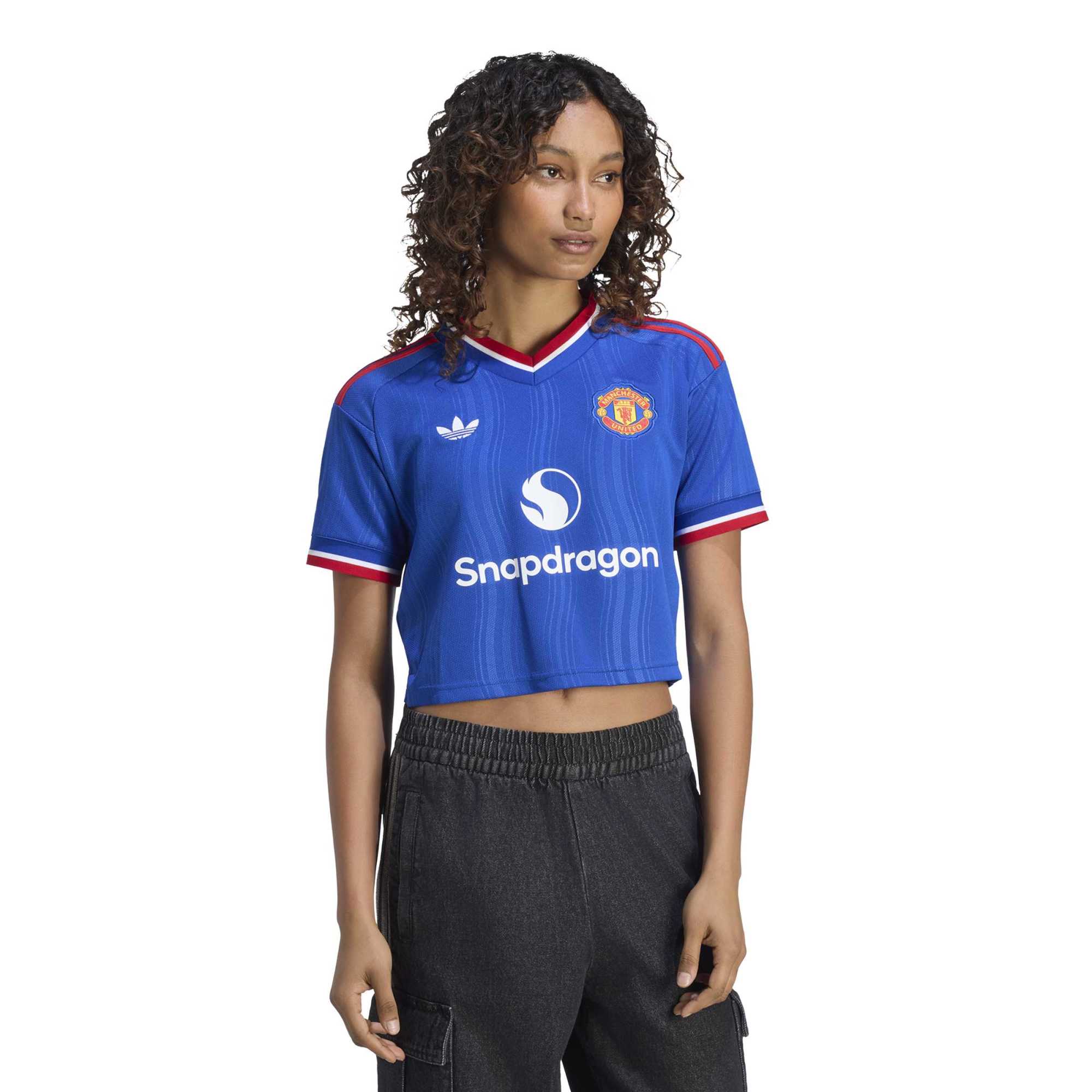 Manchester United Women S 2026/27 Away Cropped Replica Jersey Royal