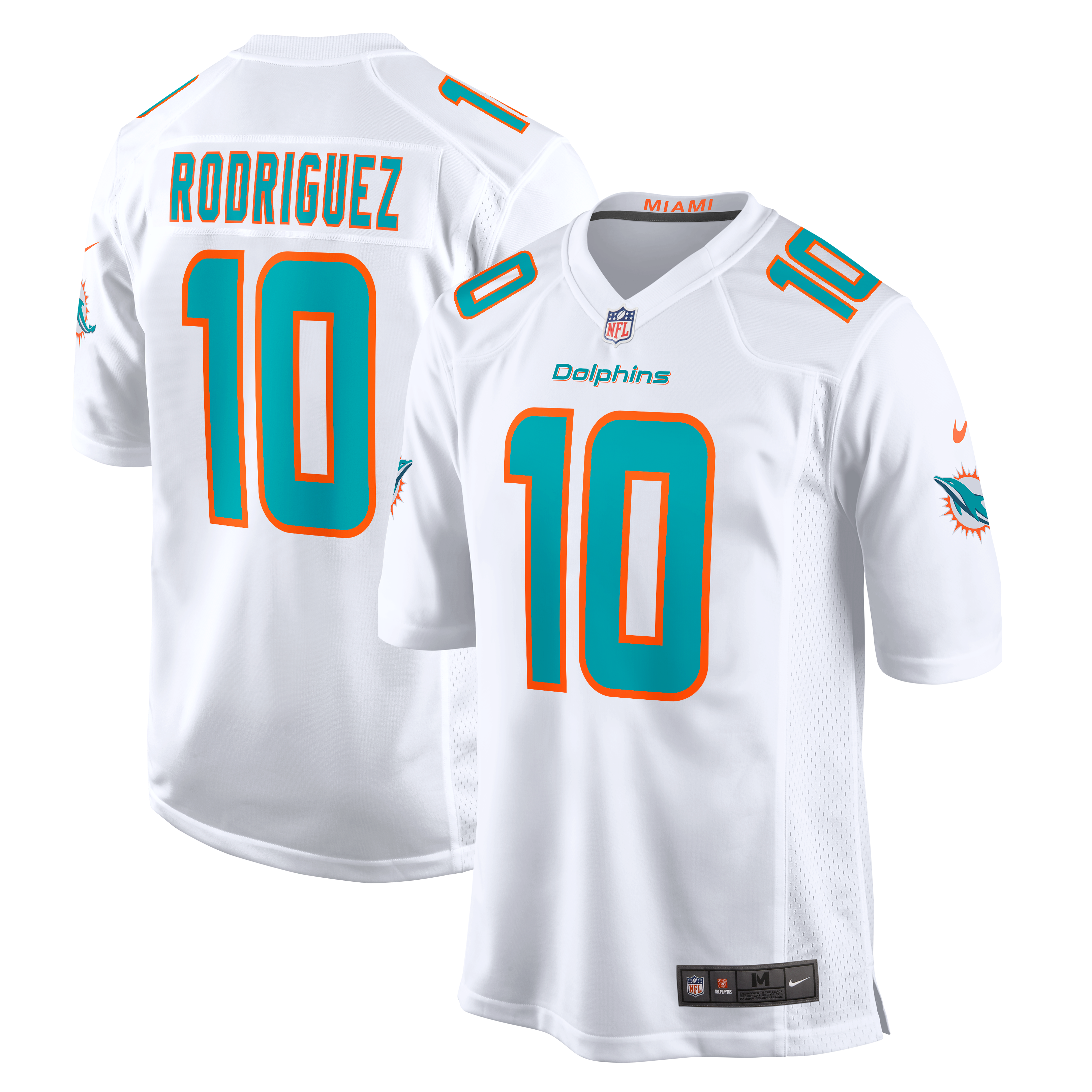Jacob Rodriguez Miami Dolphins Youth Game Jersey White Youth