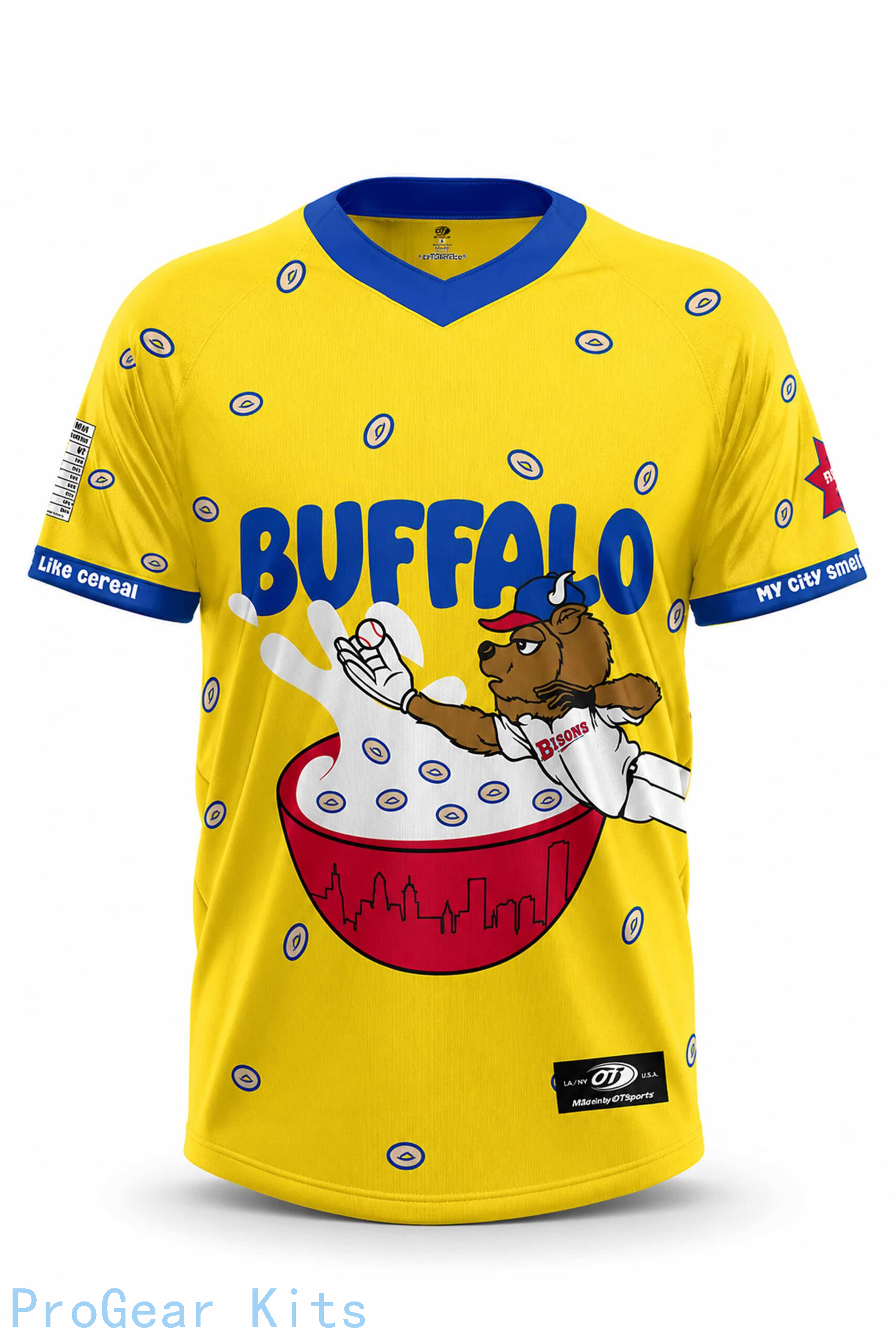 Bisons Cereal Unknown Jersey