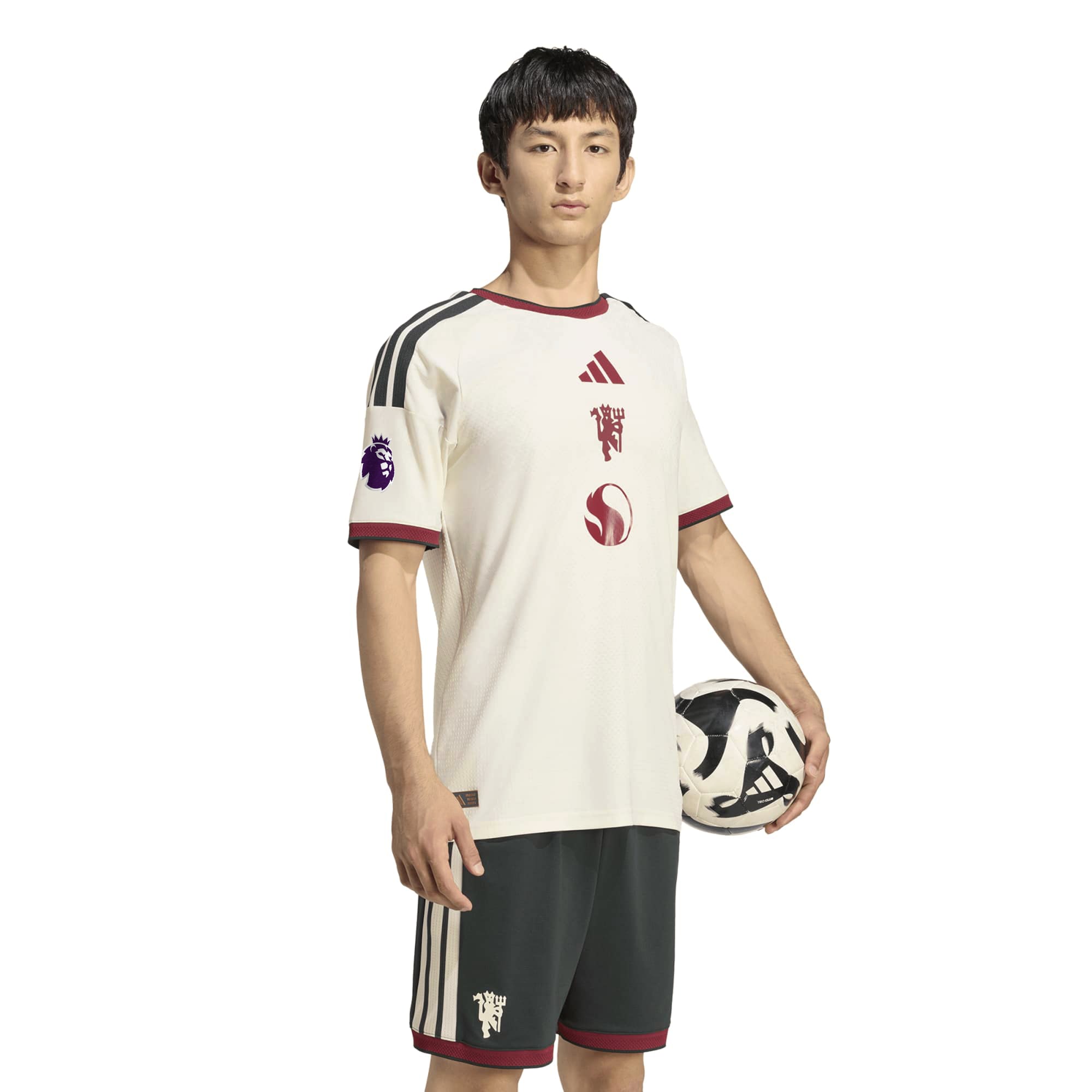 Manchester United Youth 2026/27 Third On Field Jersey Cream Youth