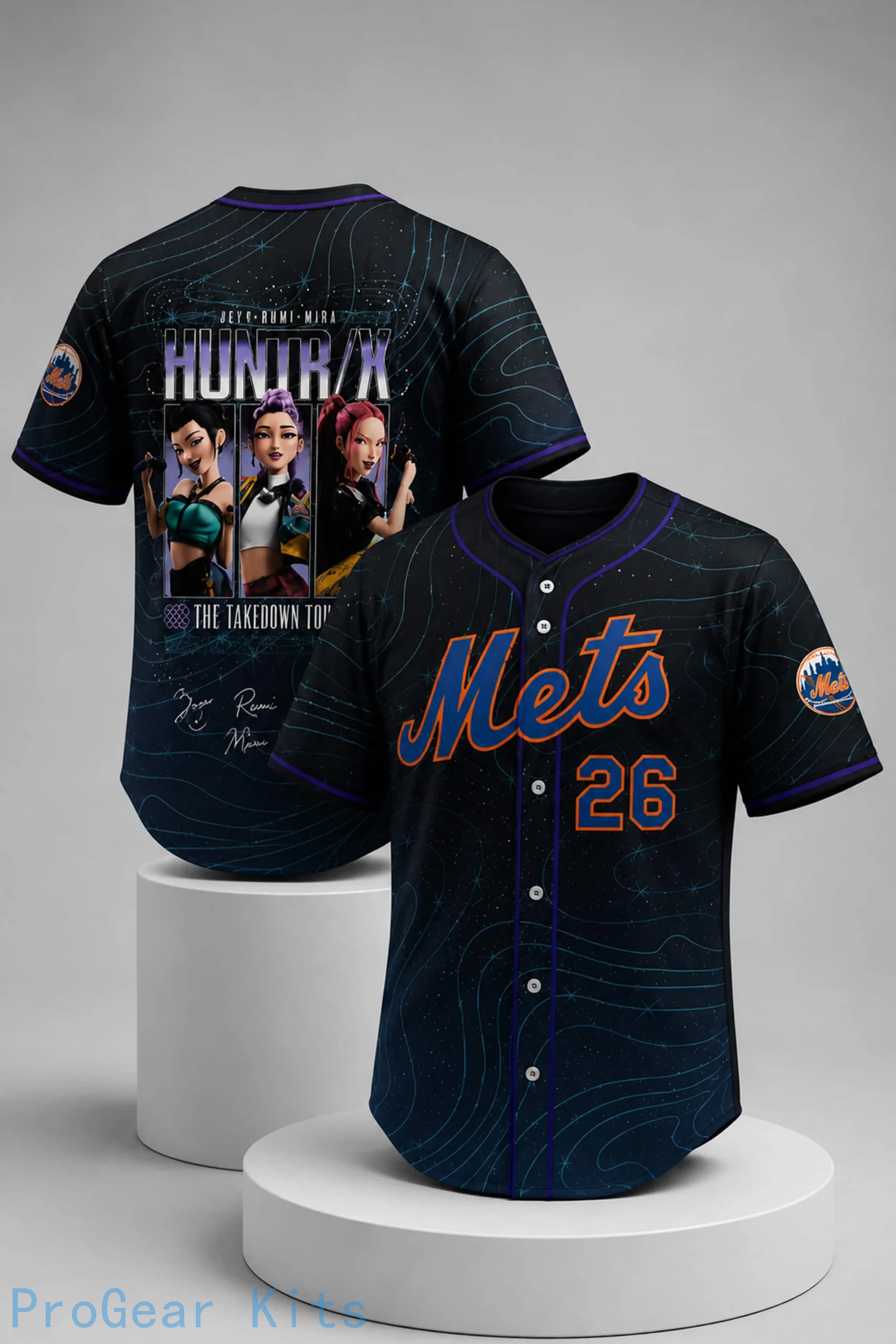 New York Mets Demon Hunters MLB Jersey