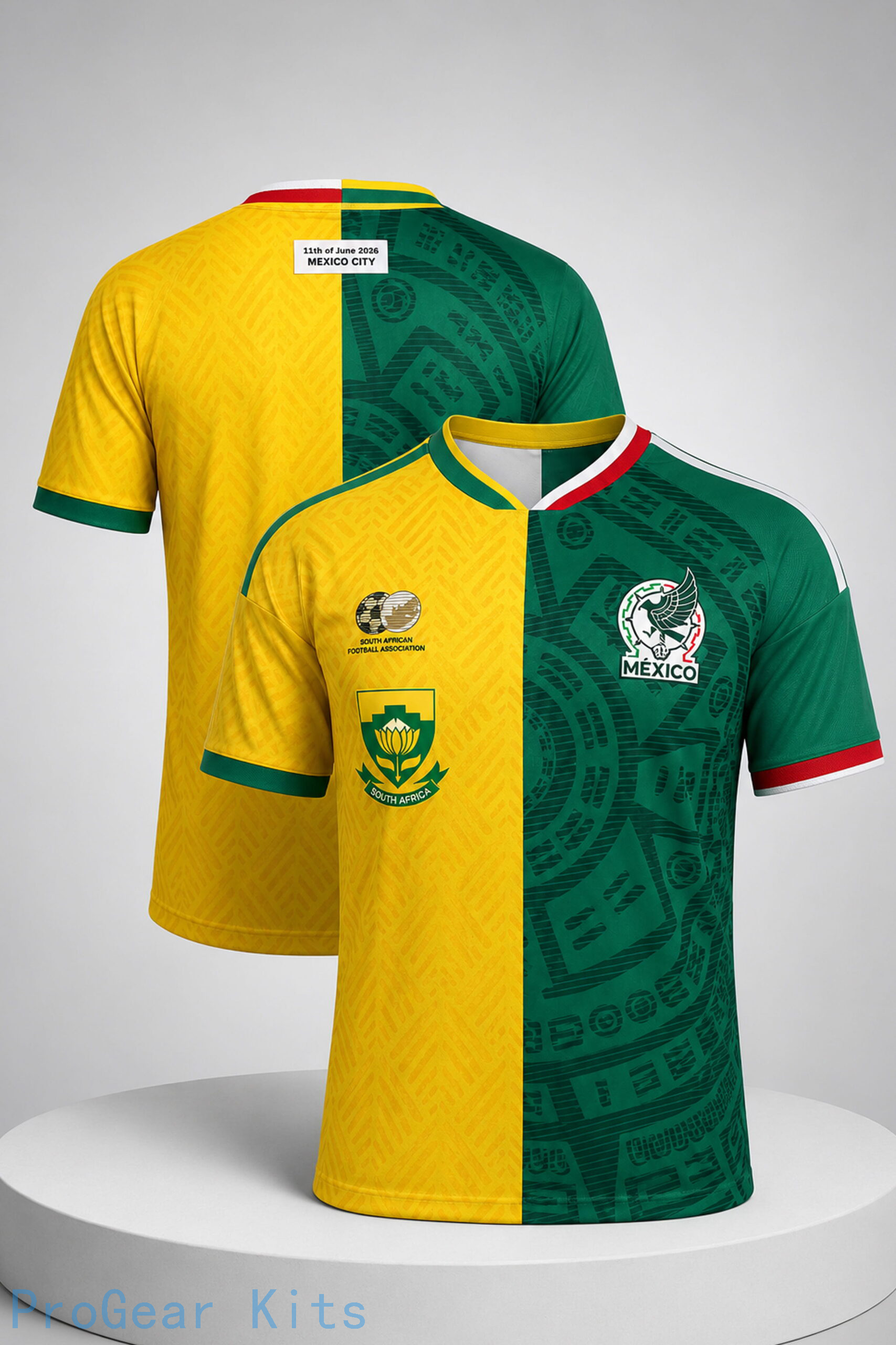 South Africa Mexico World Soccer Jersey
