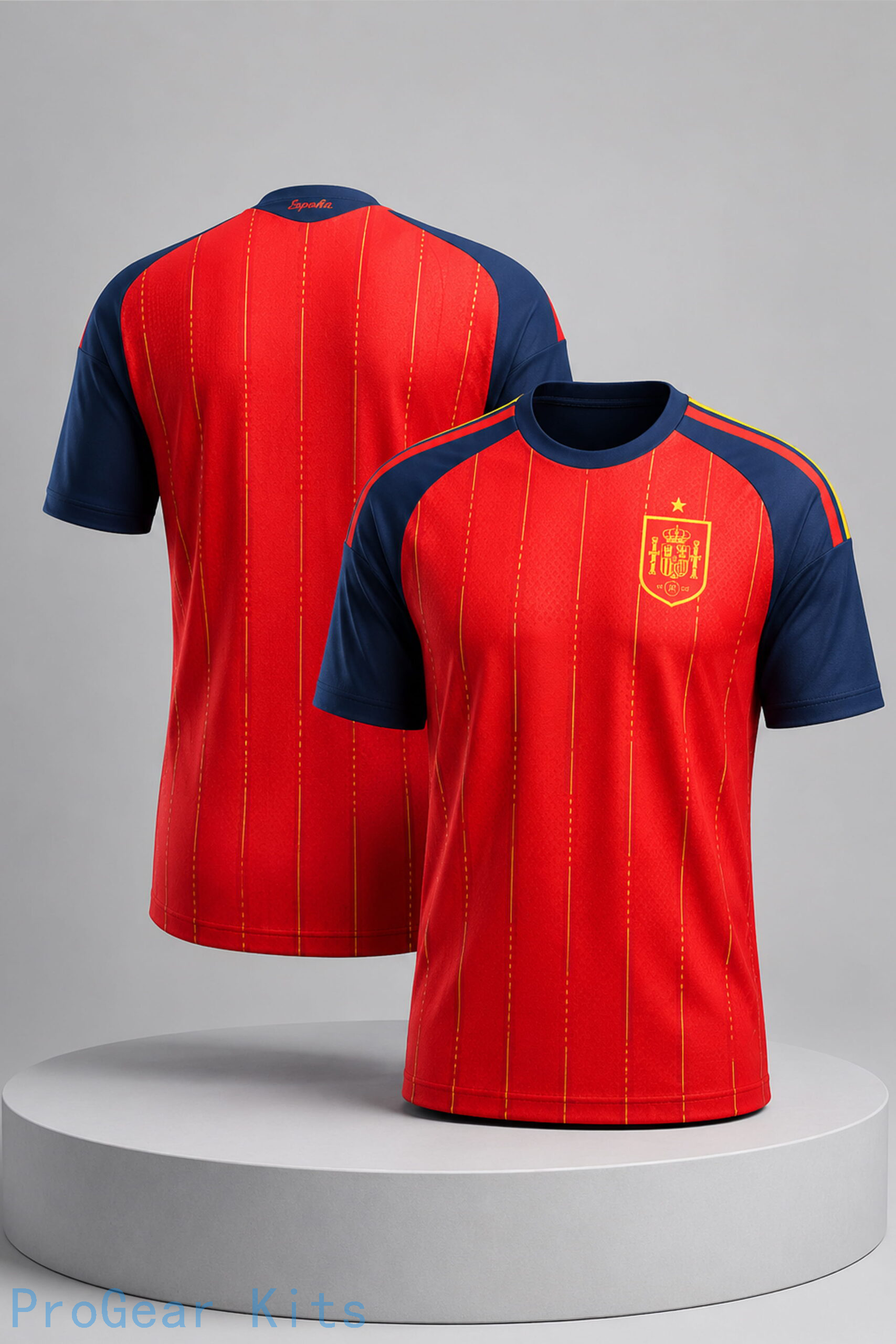 Spain Home World Cup Soccer Jersey