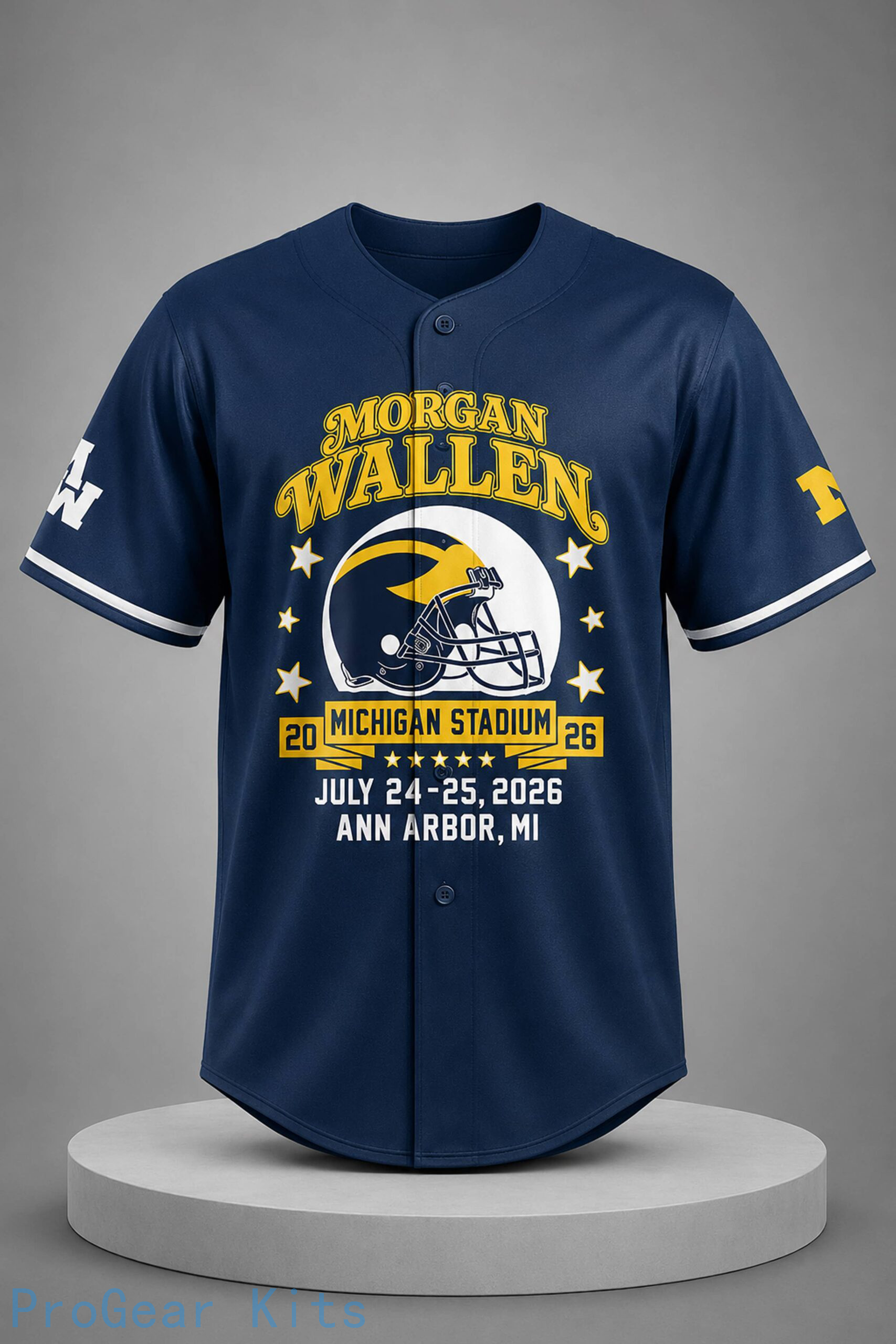 Michigan Wallen Wolverines NCAA Jersey