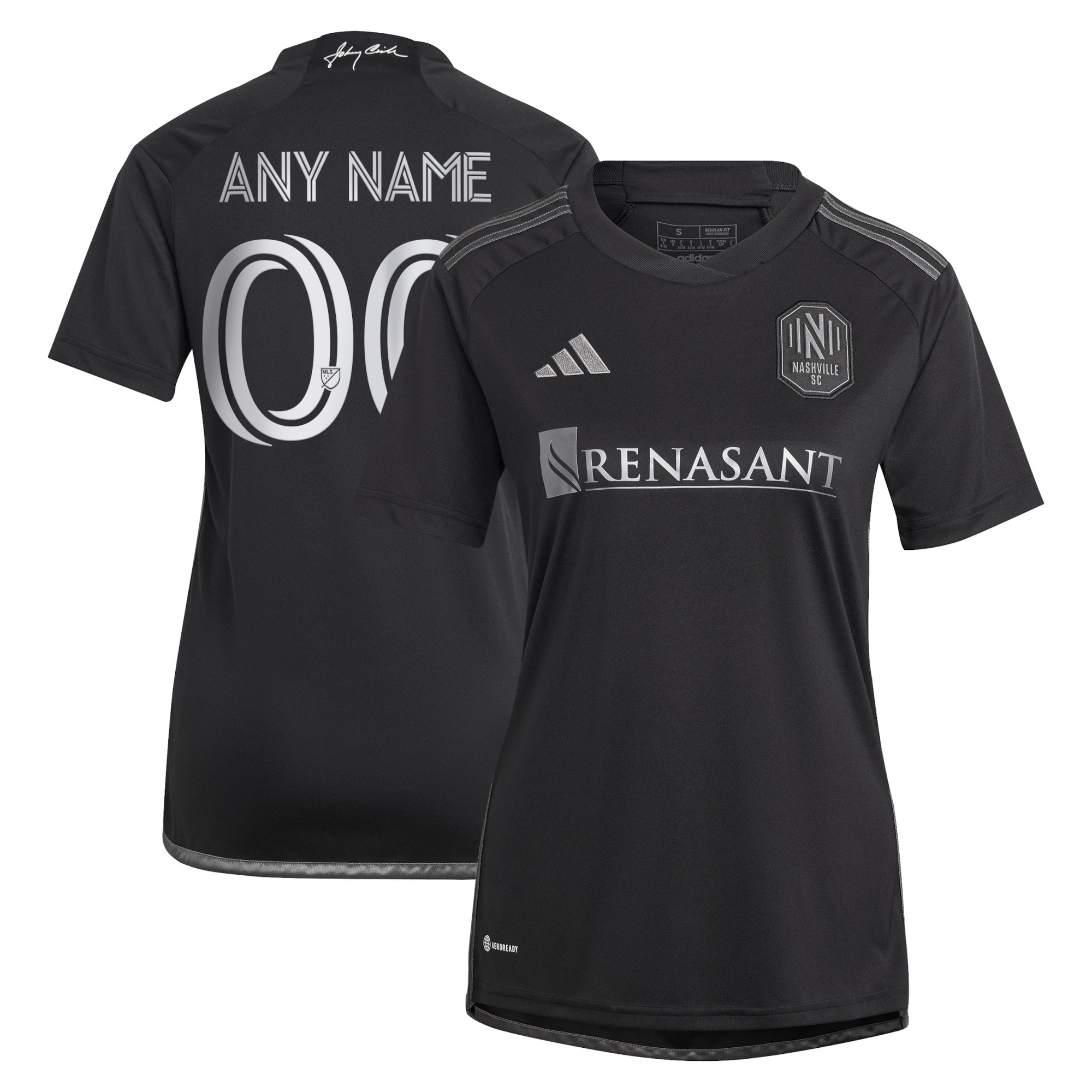 Nashville Sc Women S 2023 Man In Black Kit Replica Custom Jersey Black