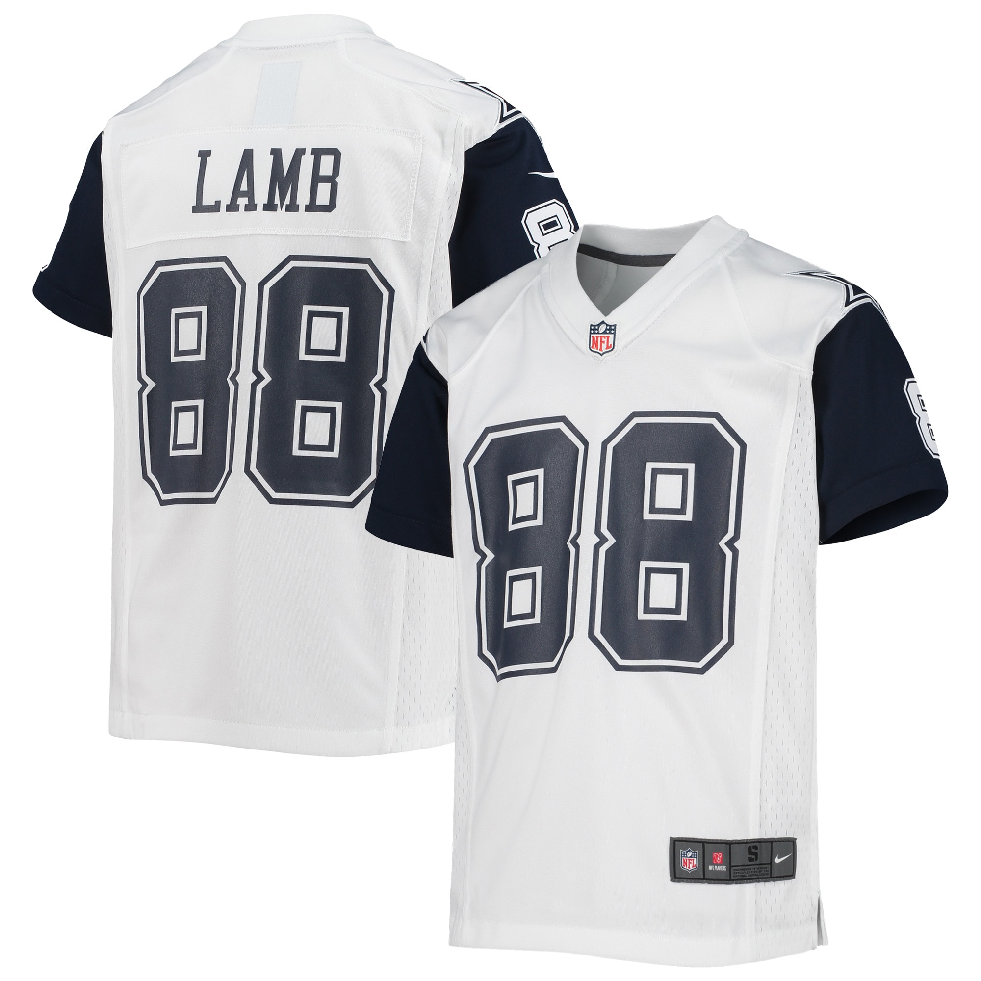 Ceedee Lamb Dallas Cowboys Youth Alternate Game Jersey White