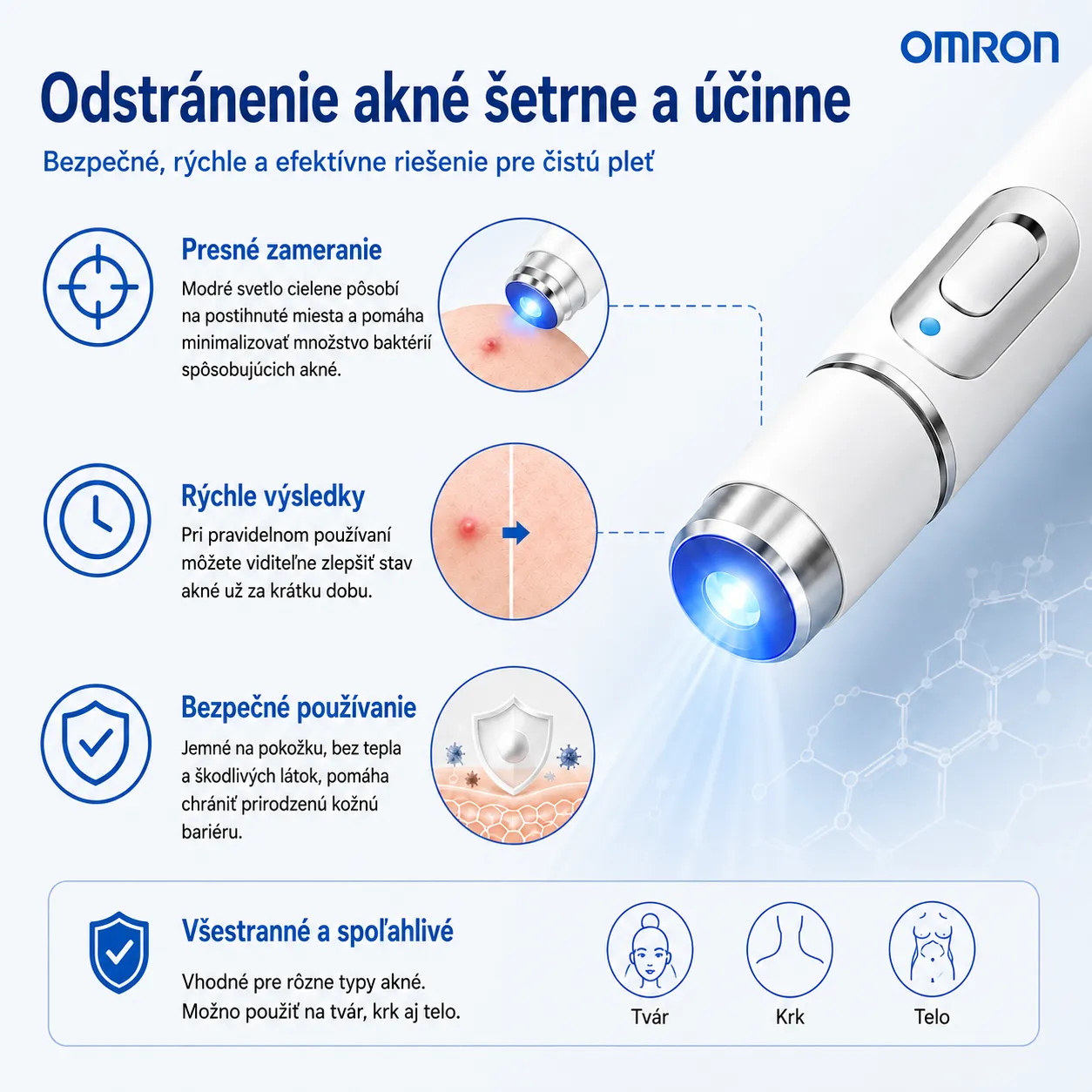 🔥 Omron® –🔥 Rýchle a účinné laserové pero na odstránenie znamienok a bradavíc bez bolesti ✨