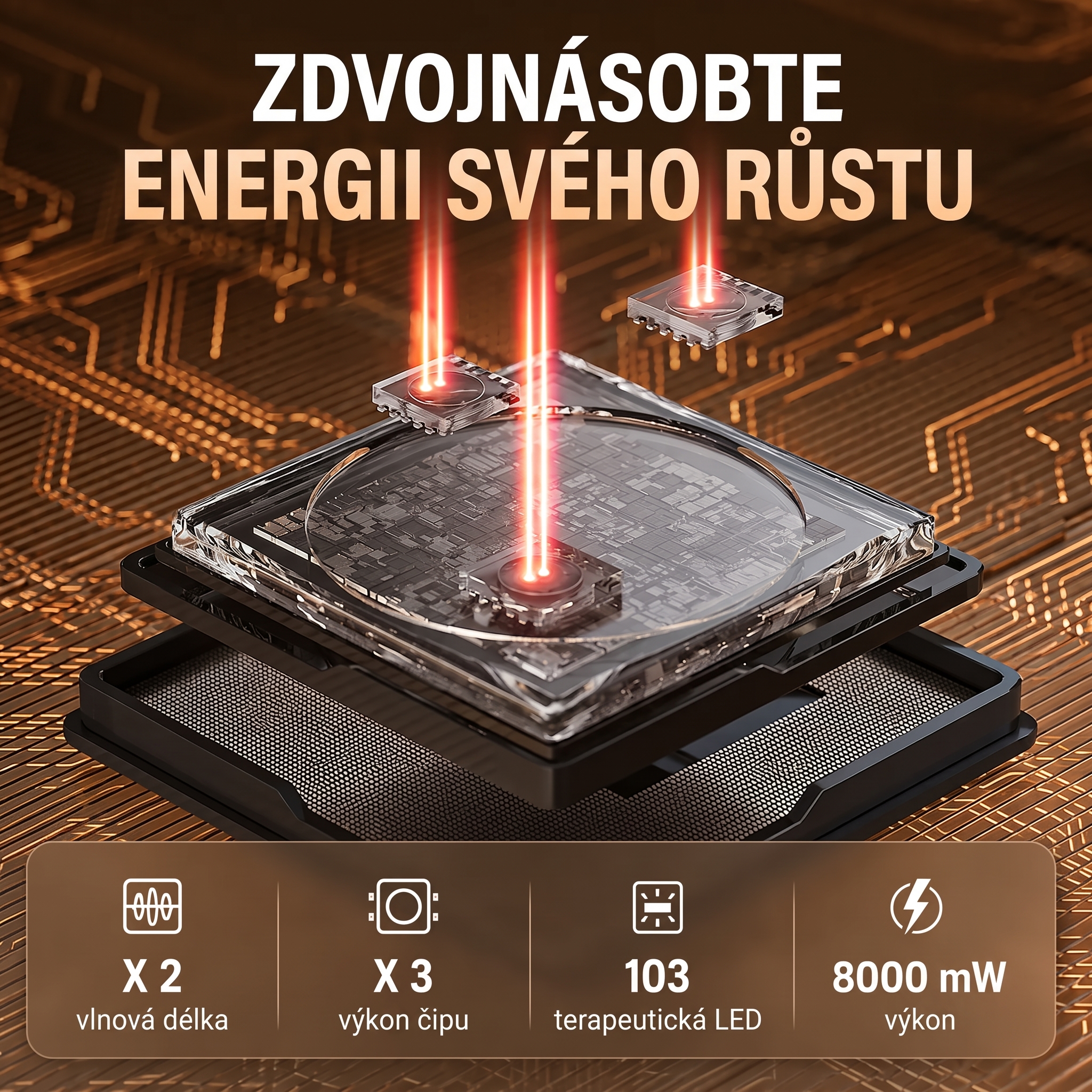 Tato účinná čepice pro terapii červeným světlem, schválená úřadem FDA, dokáže zajistit hustší a zdravější vlasy.
