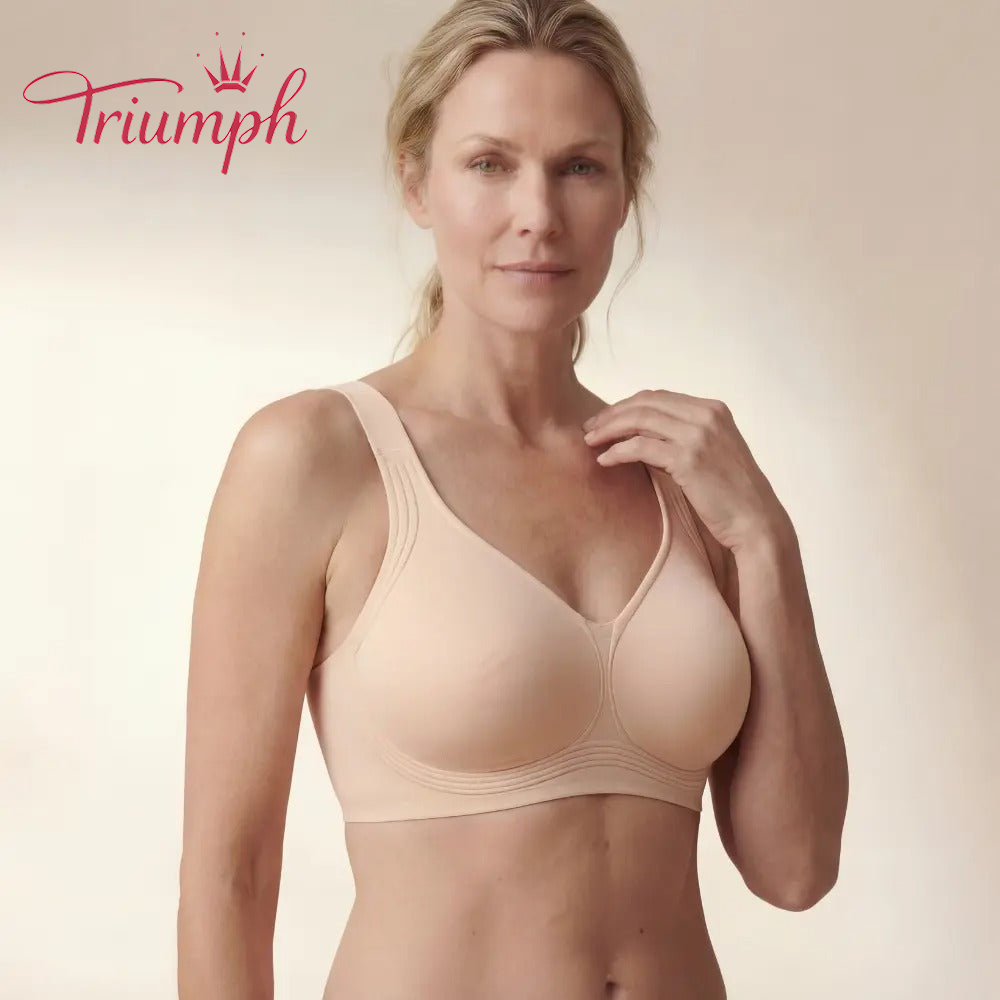 Triumph® 3 piese – Nou 2026 🌸 Sutien fără armătură, moale ca o a doua piele 💫