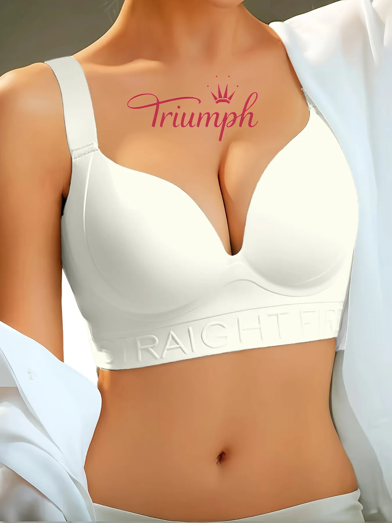 Triumph® Sutien din 3 piese 👗 Primăvara 2026 – Sutien confortabil fără cusături cu efect de lifting ✨