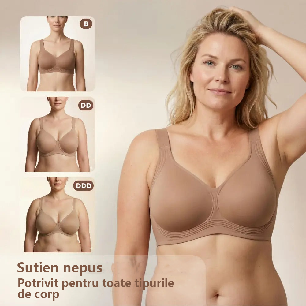 Triumph® 3 piese – Nou 2026 🌸 Sutien fără armătură, moale ca o a doua piele 💫
