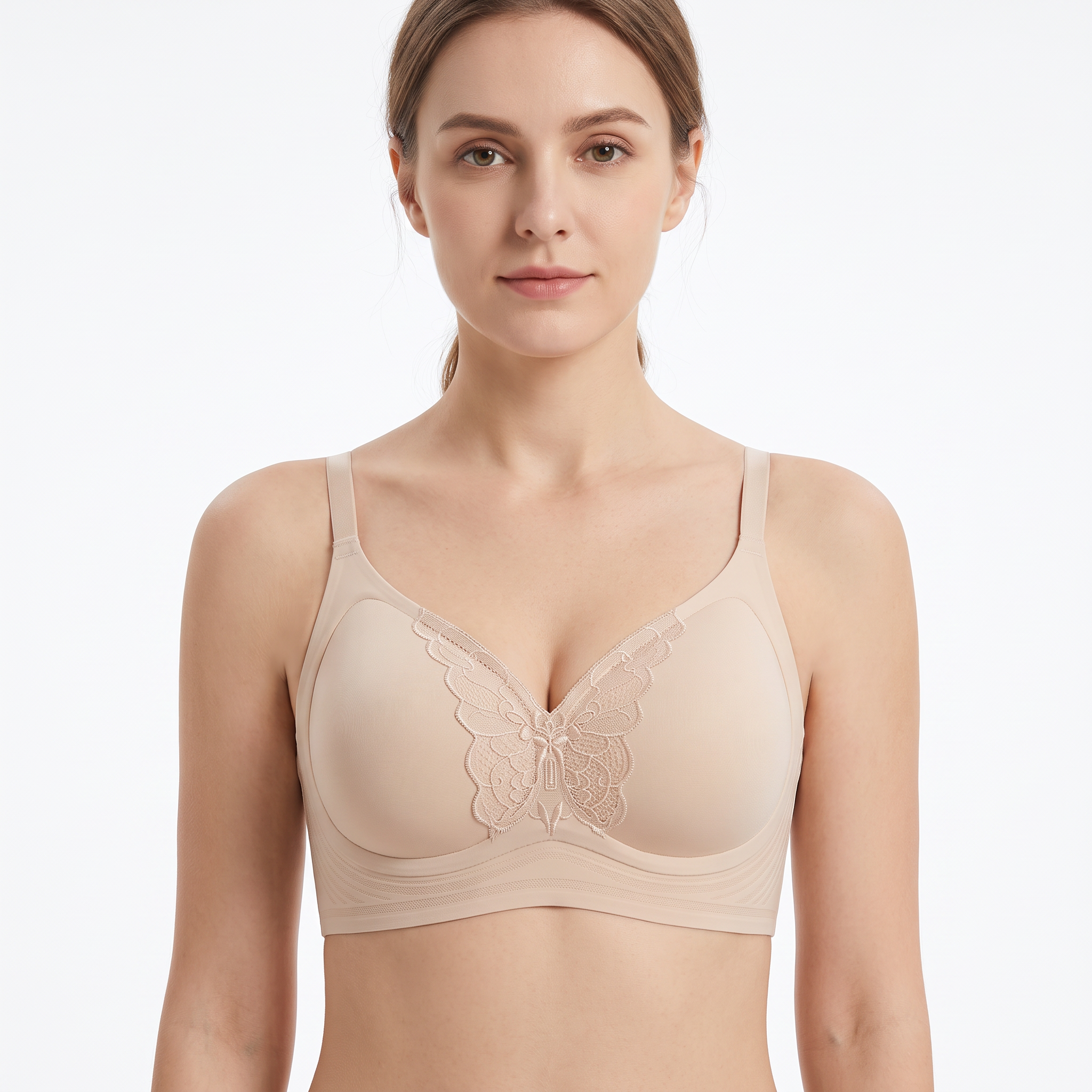 Sutien Triumph pentru femei din bumbac – set de 4 bucăți