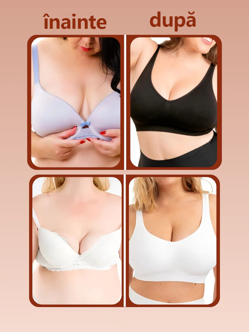 Triumph® 3 piese – Nou 2026 🌸 Sutien fără armătură, moale ca o a doua piele 💫